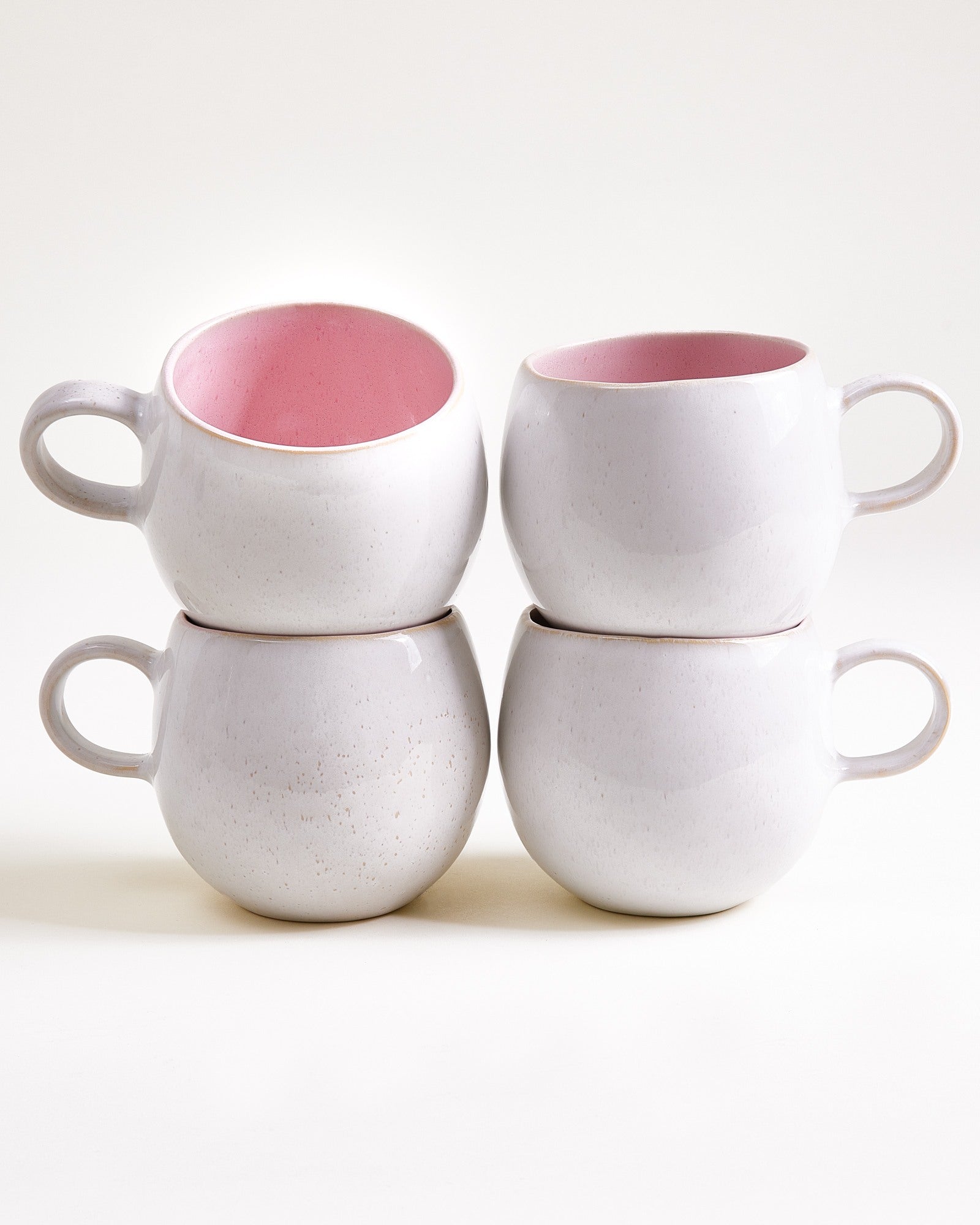 Areia - Set of 4 Mugs big rose