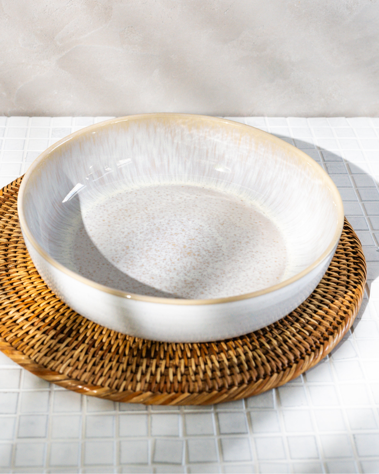 Areia Servierschale klein modern sand