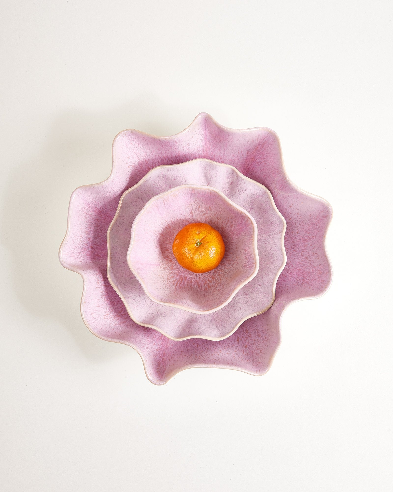 Areia Shell - Servingbowl rose