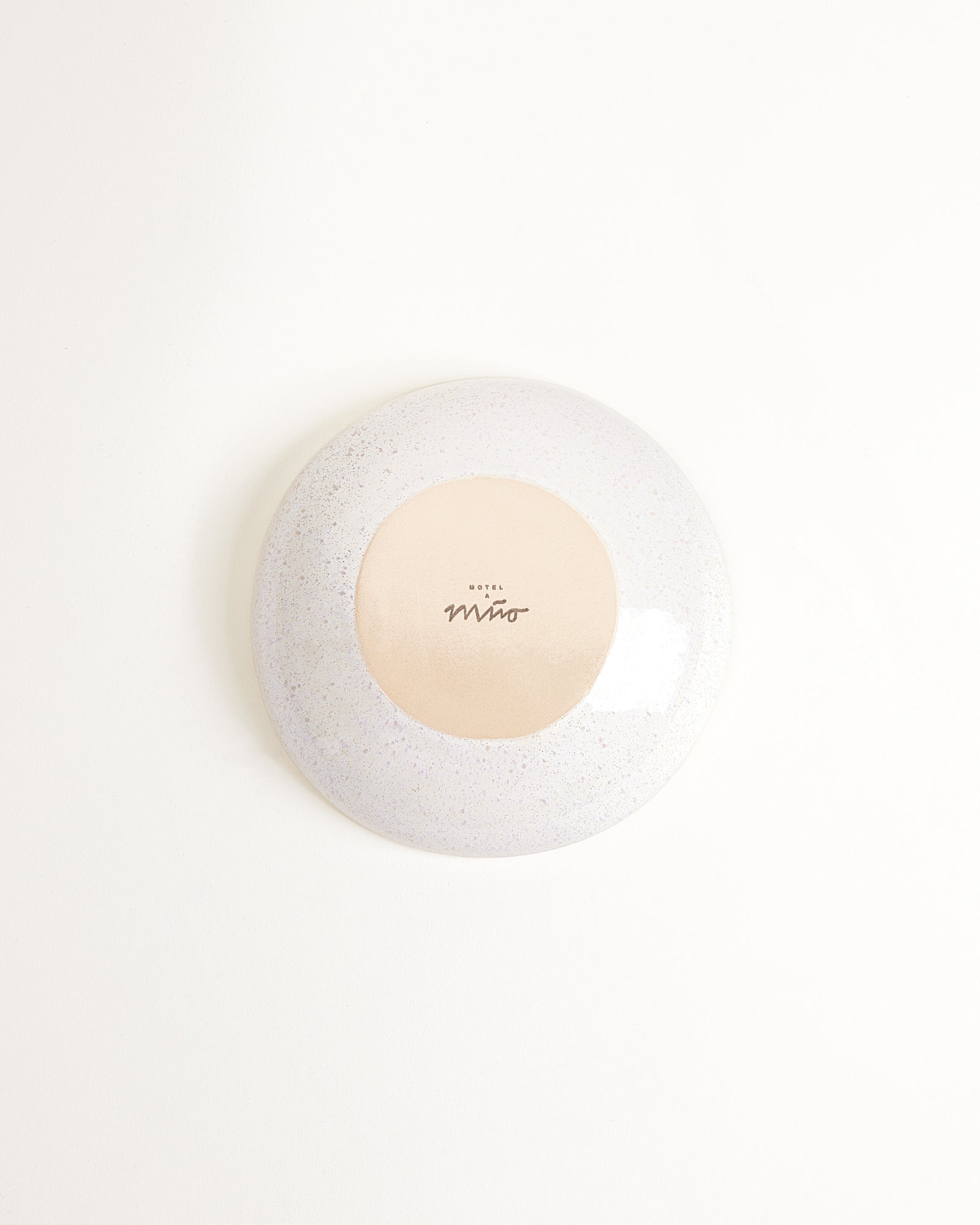 Areia - Mini plate deep white