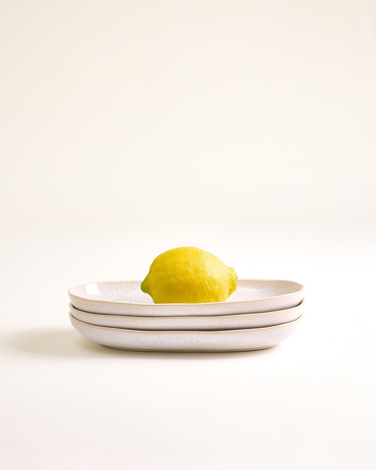 Areia - Serving Platter M white