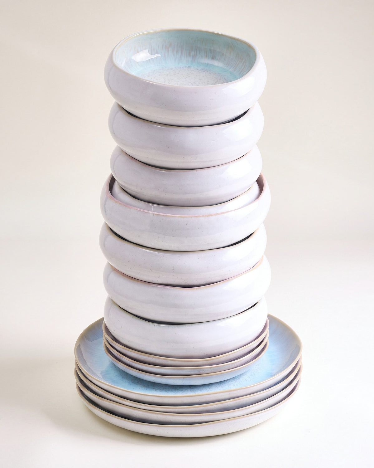 MaM x aripastaclub - Tableware set organic azure 16 pieces