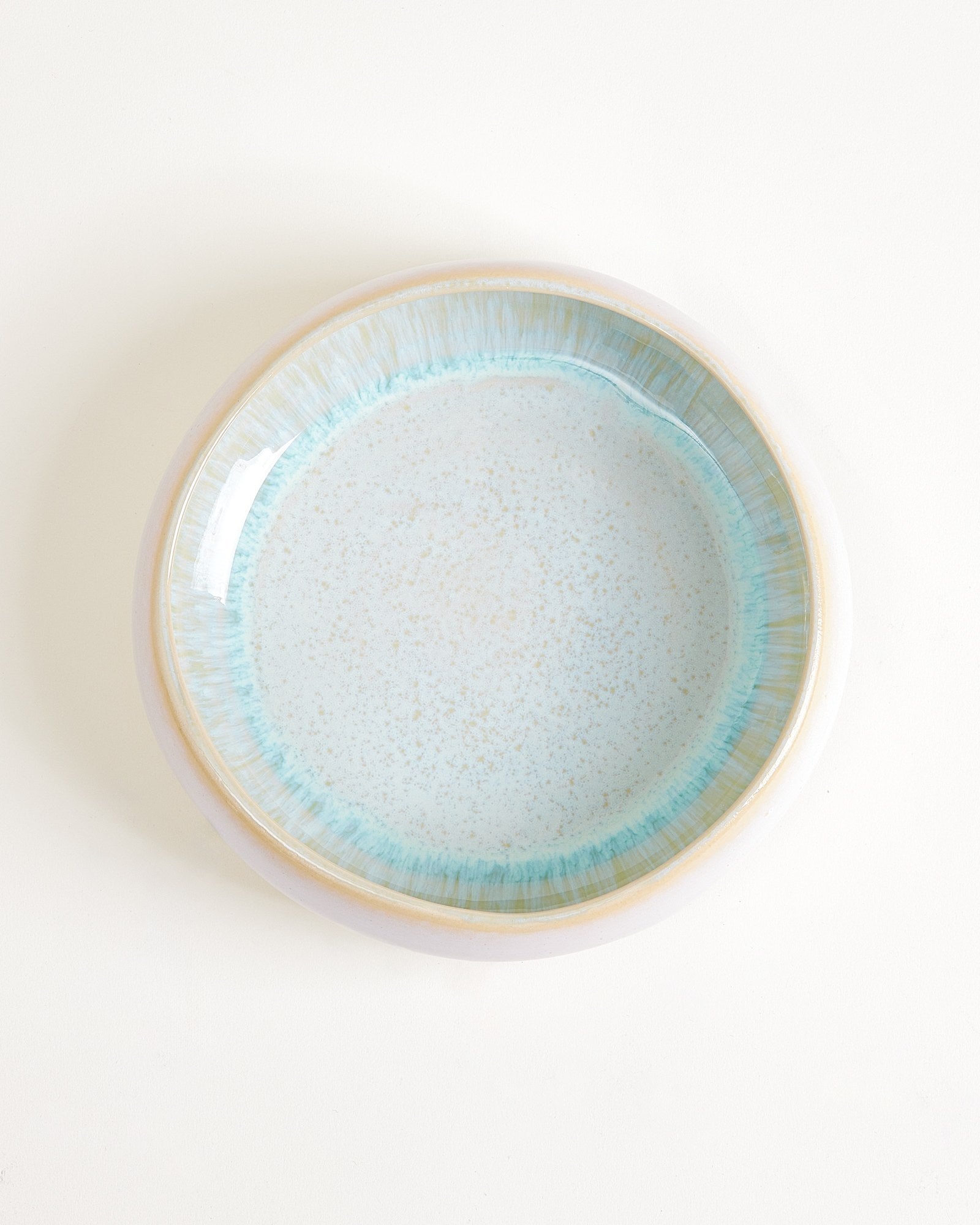 Areia - Assiette à pâtes organic azur