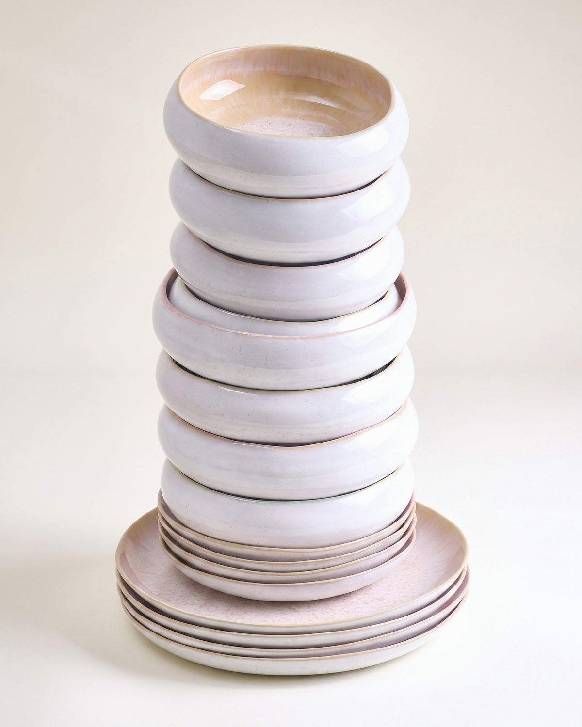 MaM x aripastaclub - Tableware set organic sand 16 pieces