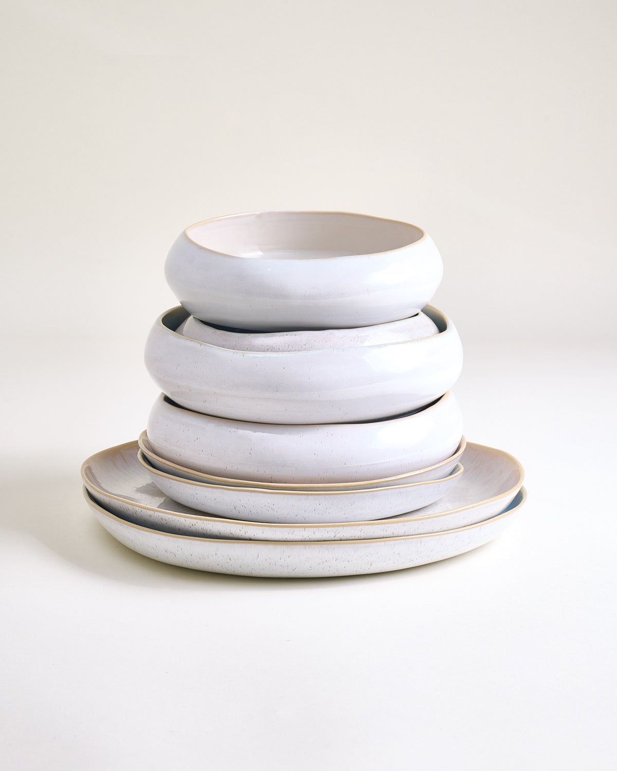 MaM x aripastaclub Geschirr-Set organic sand 8-teilig