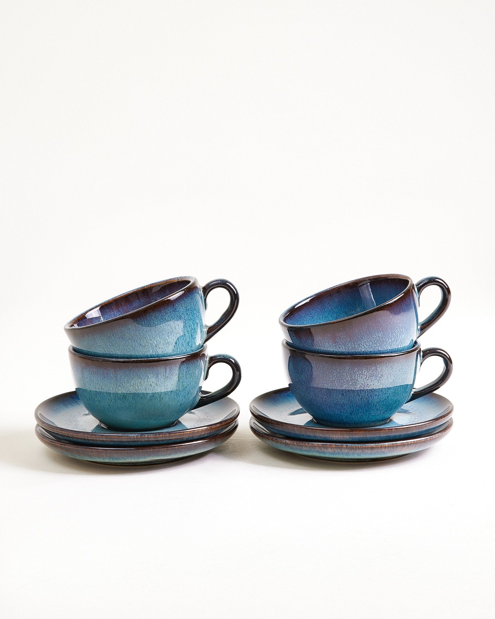 Madeira 4-Piece Set Cappuccino Cup & Small Saucer classic