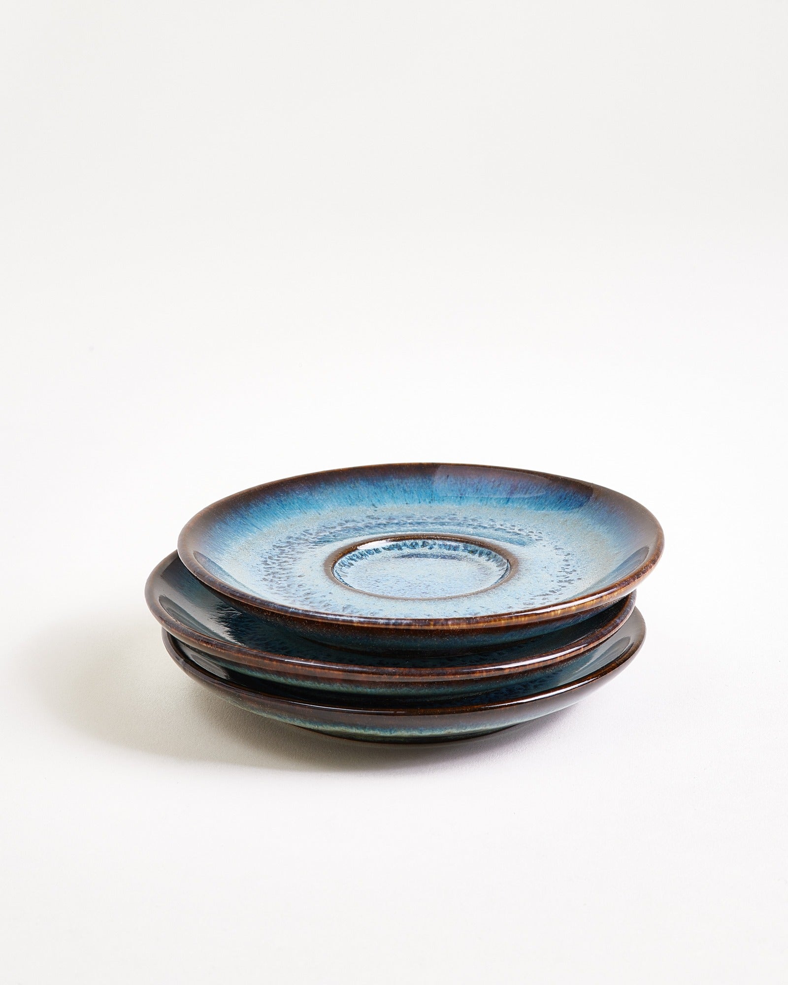 Madeira Espressotasse & Espressountertasse classic grünblau 6er-Set