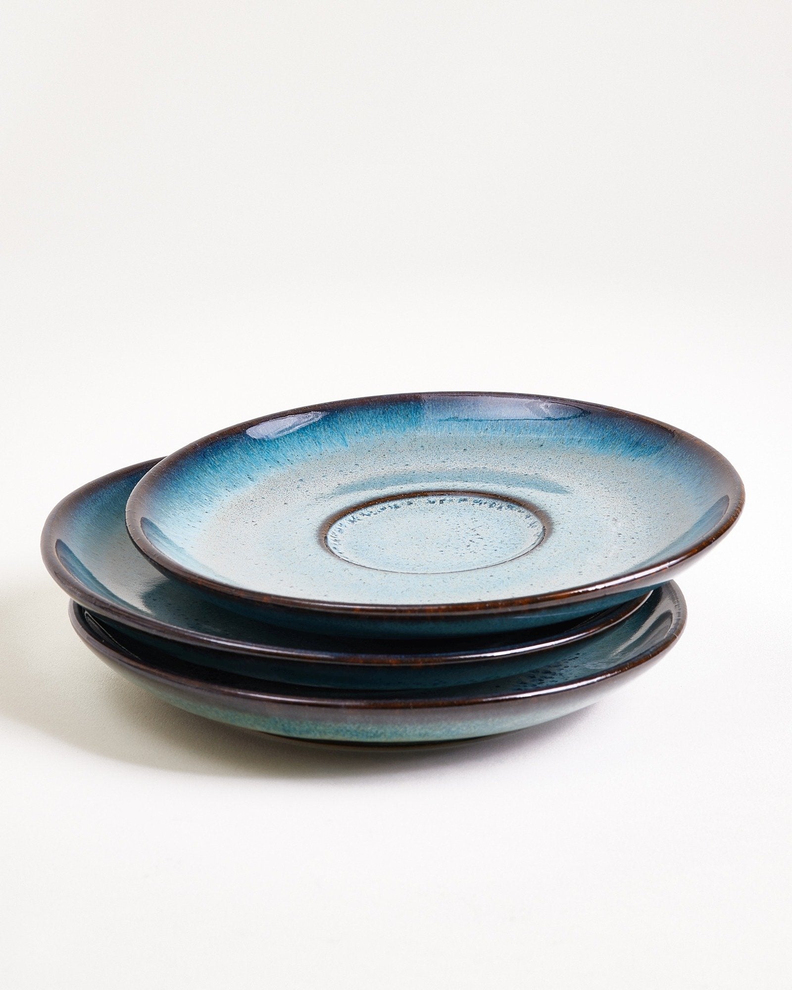 Madeira Untertasse groß classic grünblau