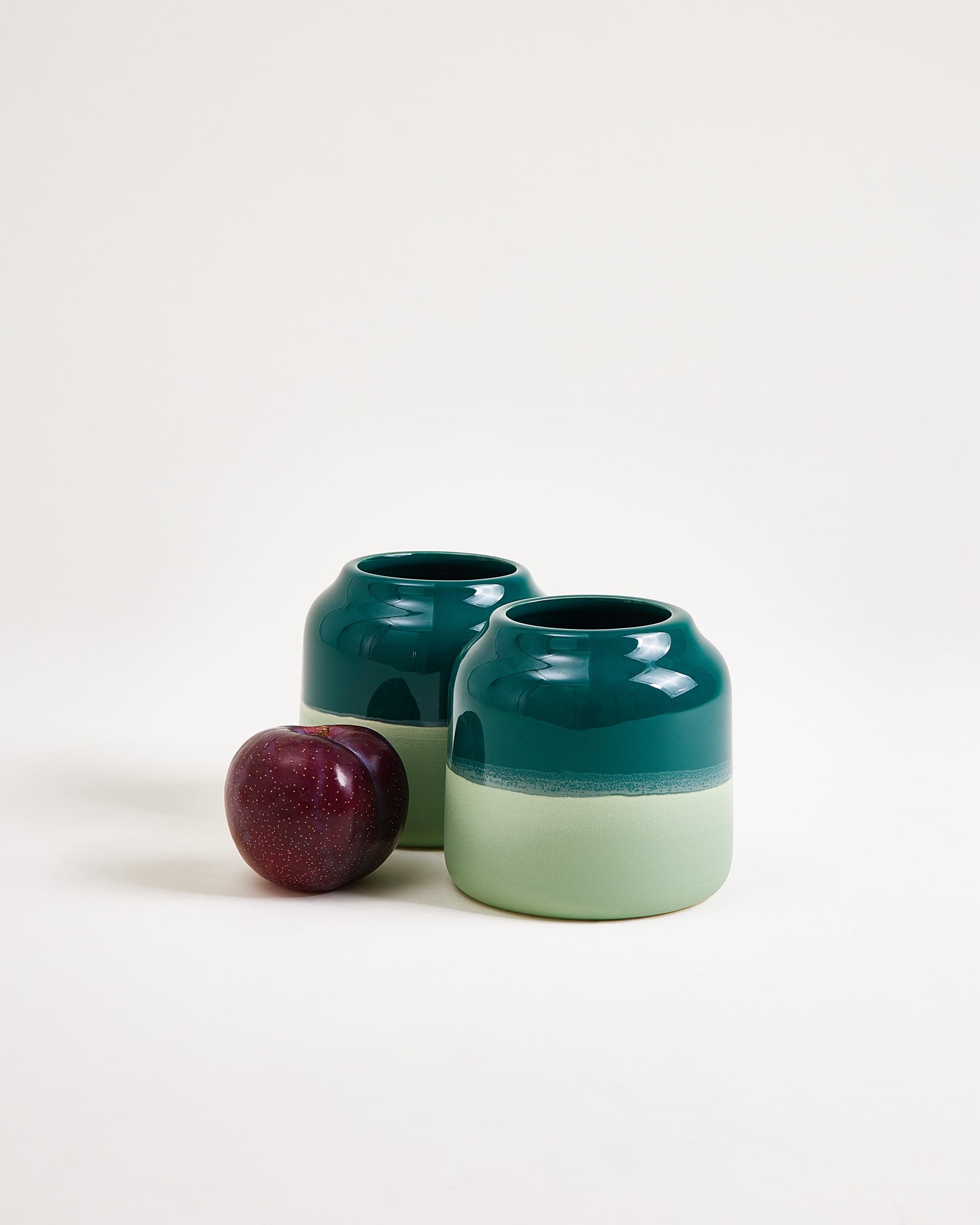 Bebé vaas donkergroen salie