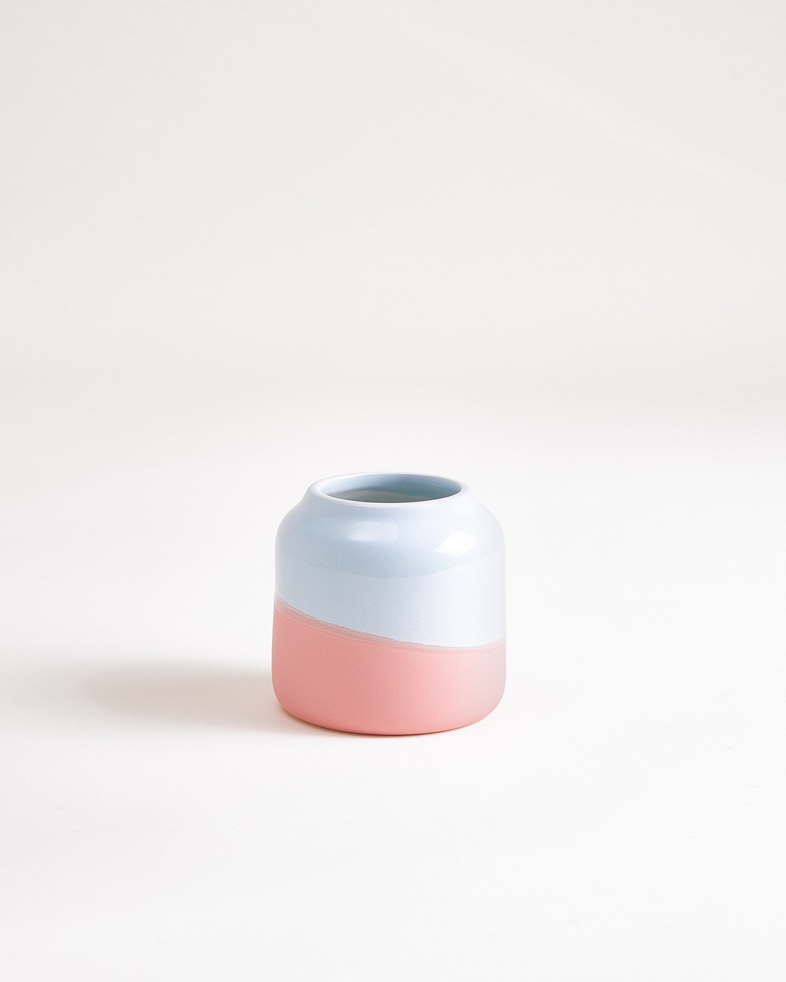 Bebé Vase S hellblau rosa