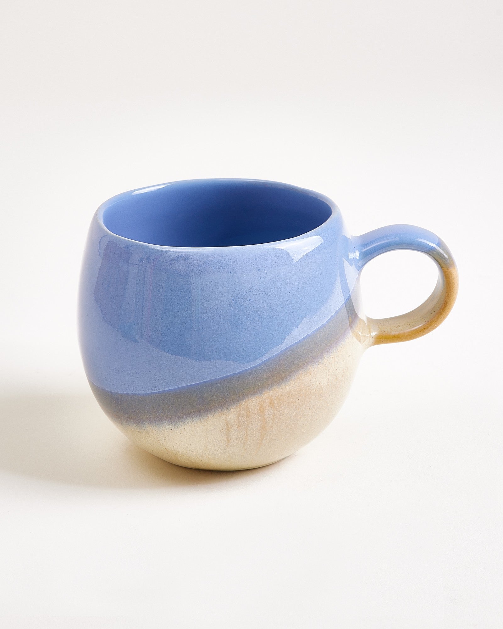 Bica Tasse groß cornflower sand