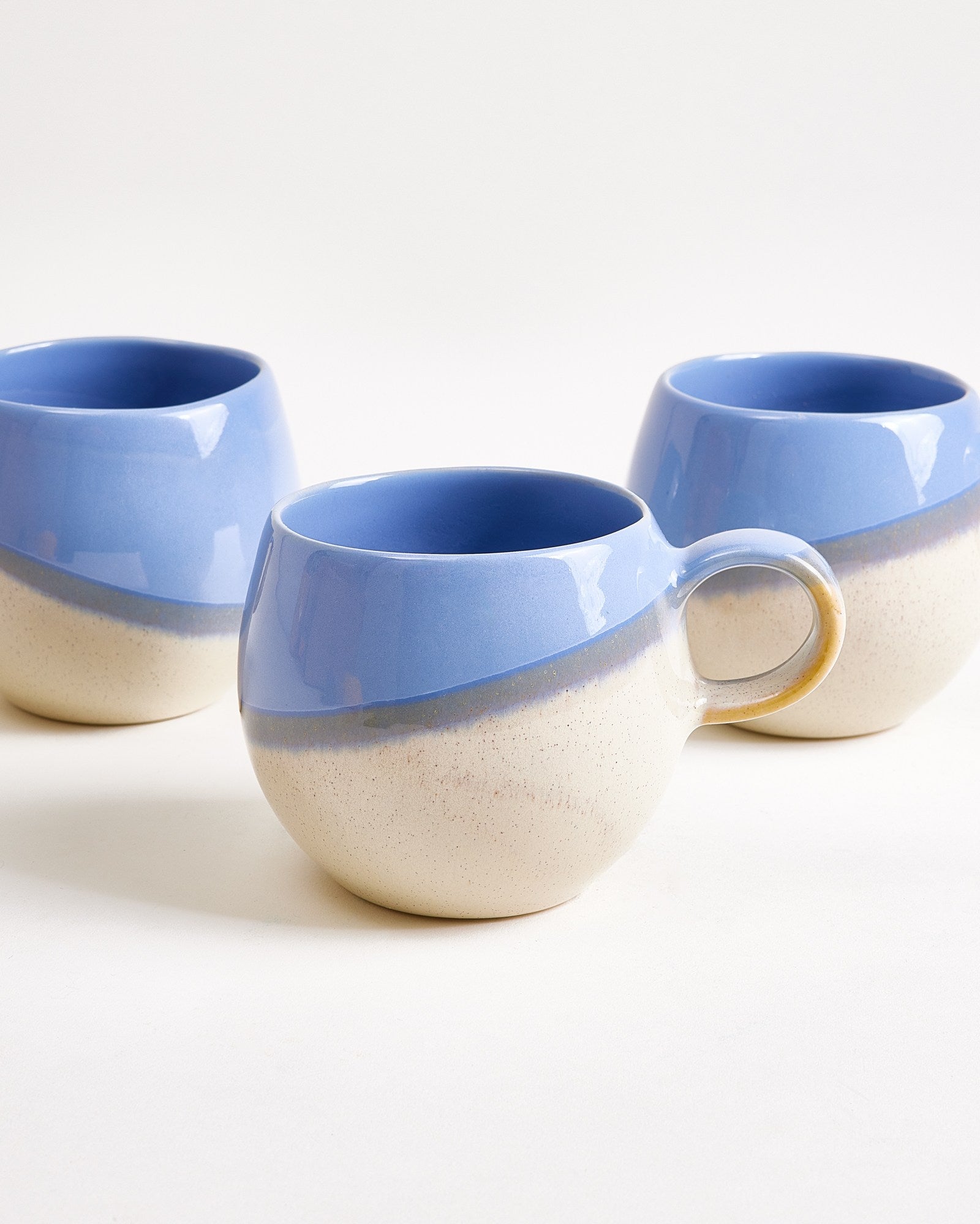 Bica Tasse klein cornflower sand 4er-Set