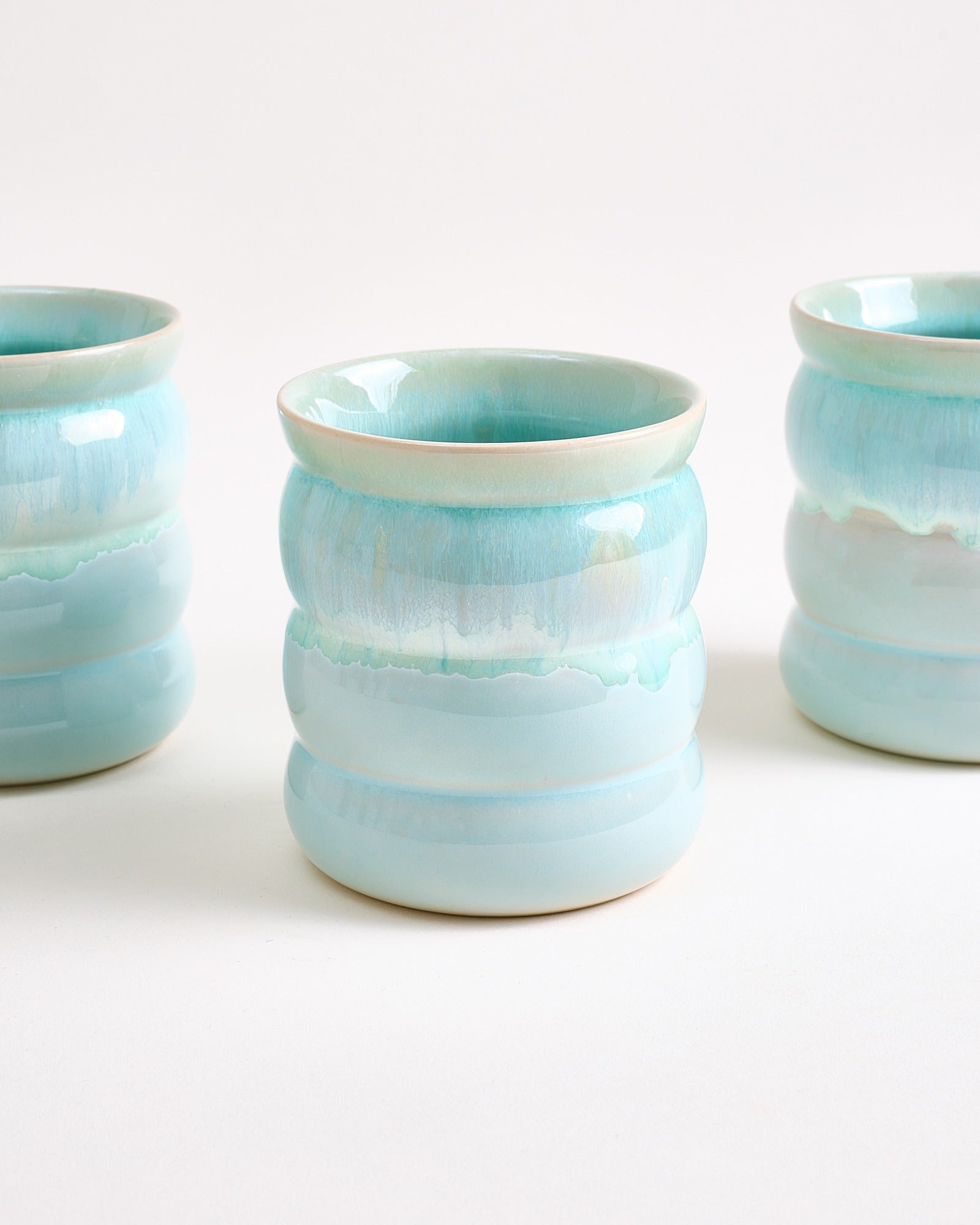 Bica Becher groß bubble mint 6er-Set