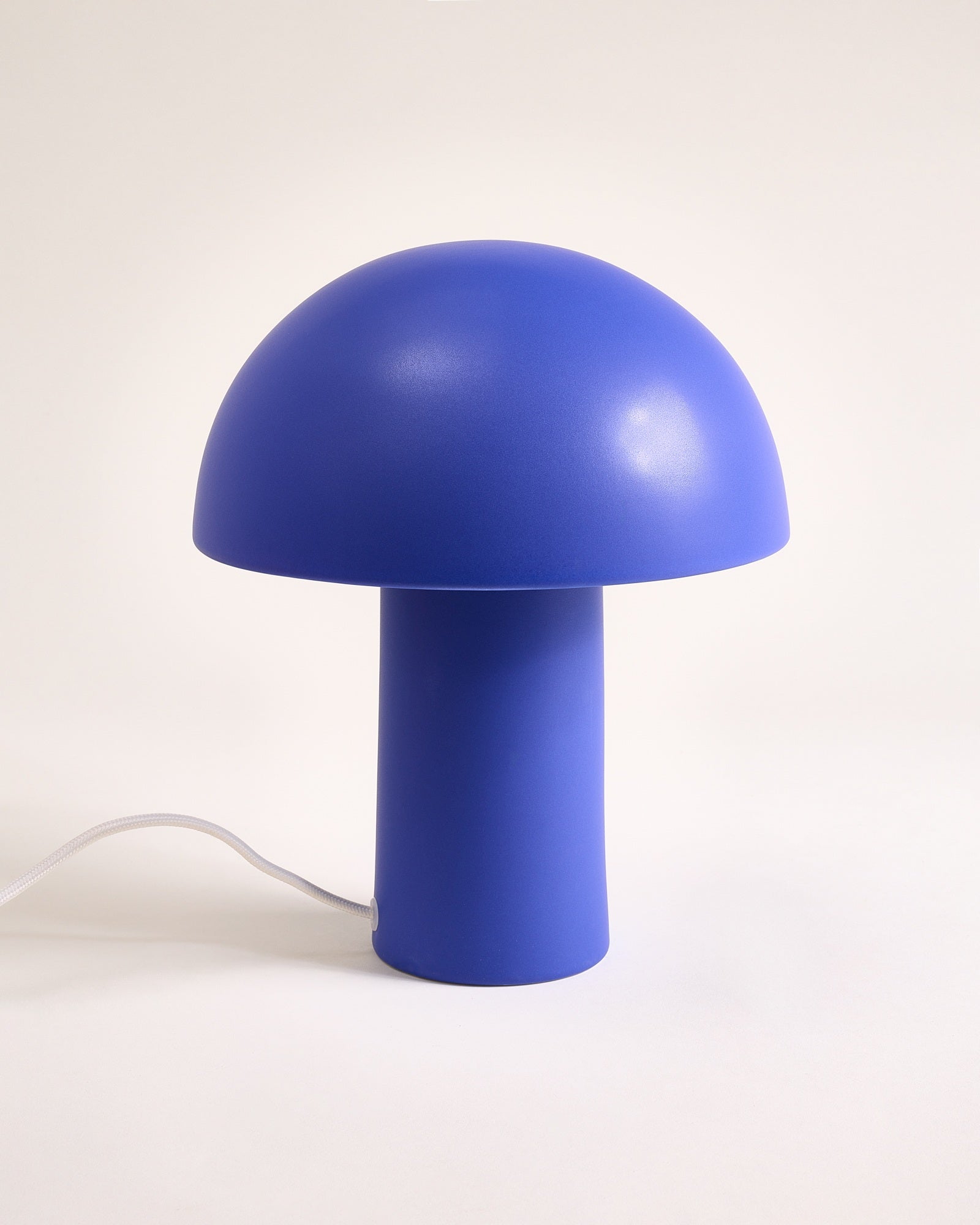 Cogumelo - Lampada in ceramica blu scuro