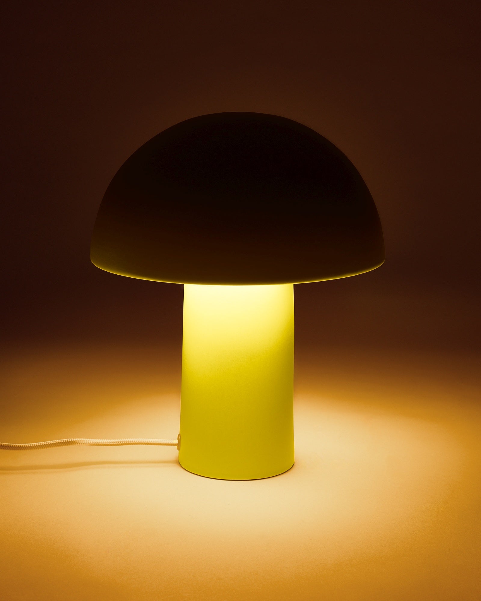 Cogumelo - Lampada in ceramica verde lime