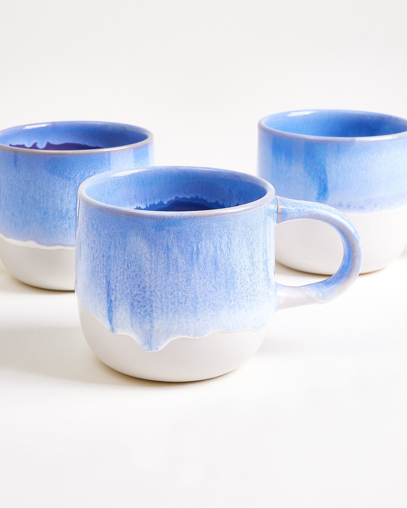 Coimbra - Set of 4 mugs big cornflower