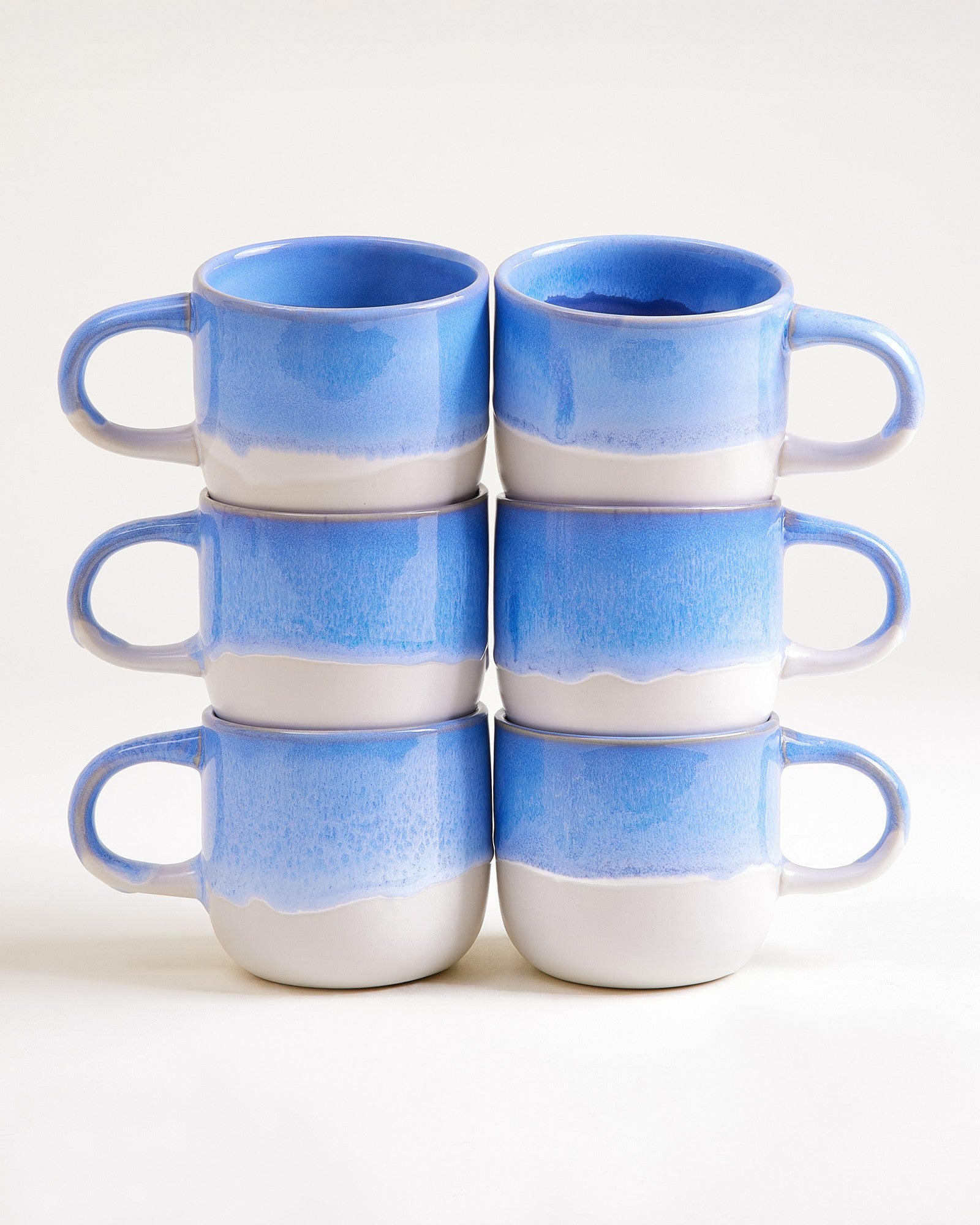 Coimbra Tasse groß cornflower 6er-Set