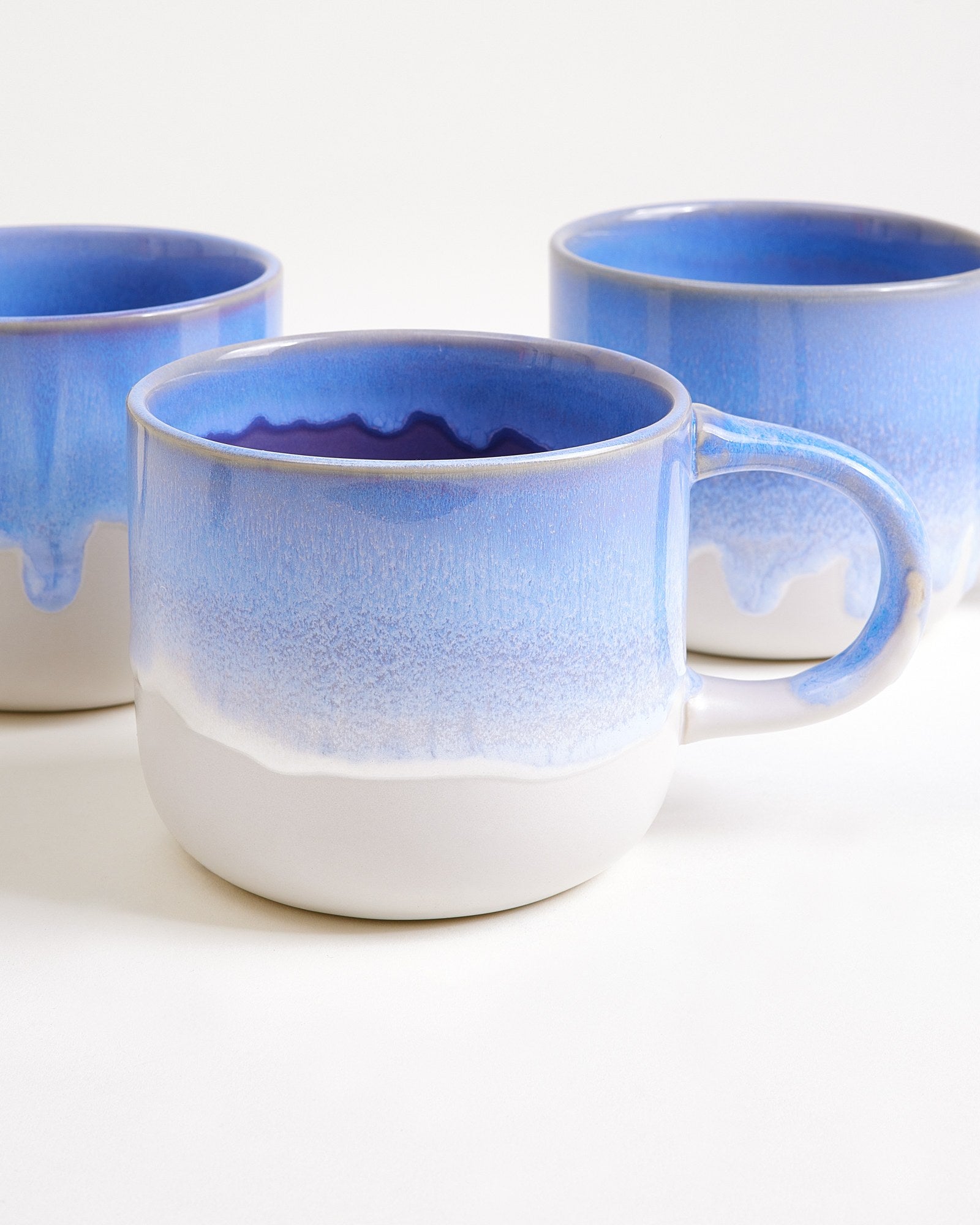 Coimbra - Set of 4 teamugs cornflower