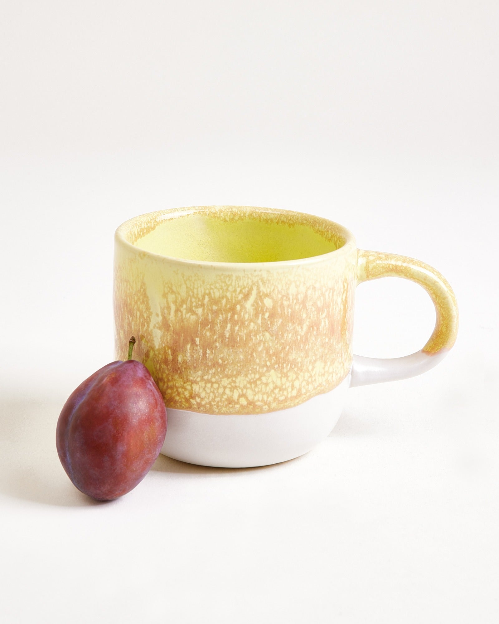 Coimbra set van 4 bekers groot geel