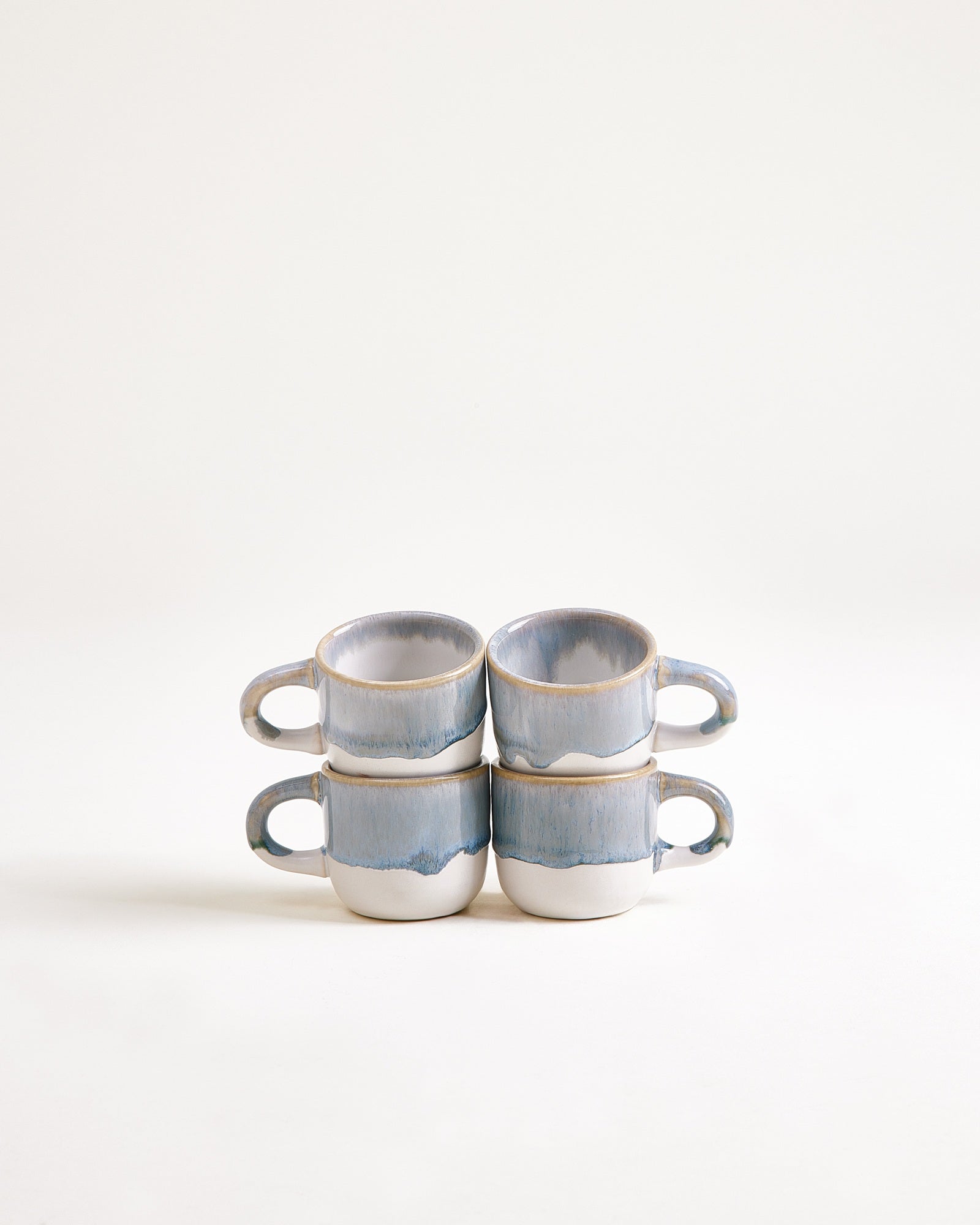 Coimbra Espressotasse graublau 4er-Set