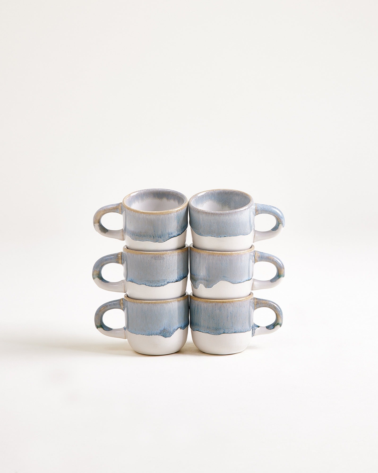 Coimbra Espressotasse graublau 6er-Set