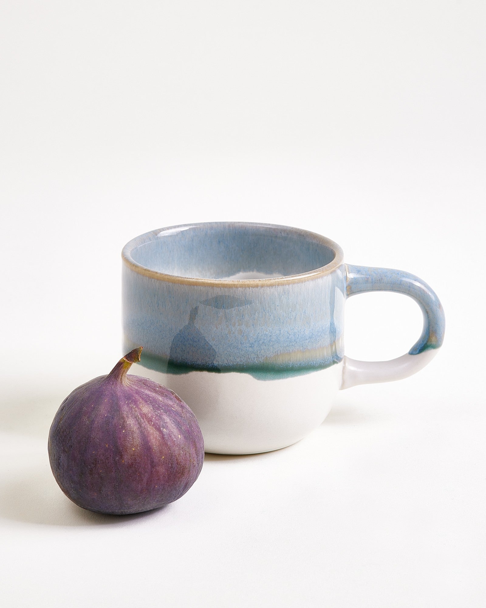 Coimbra mug small greyblue