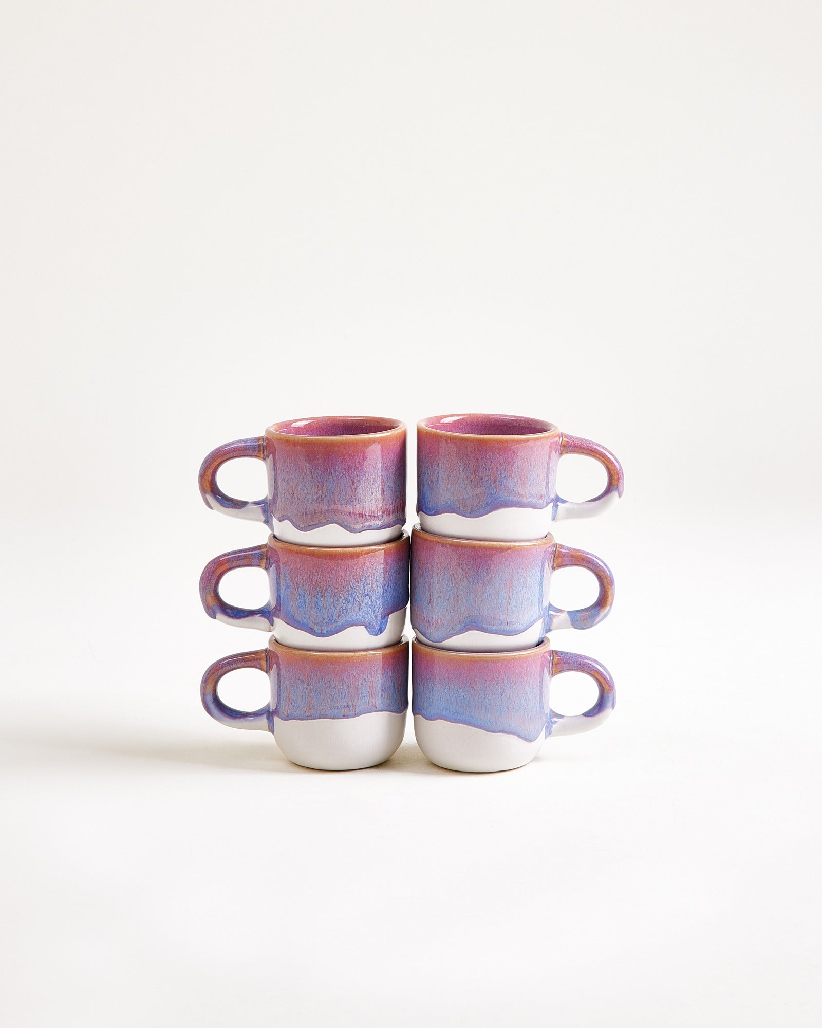 Coimbra Espressotasse lila 6er-Set