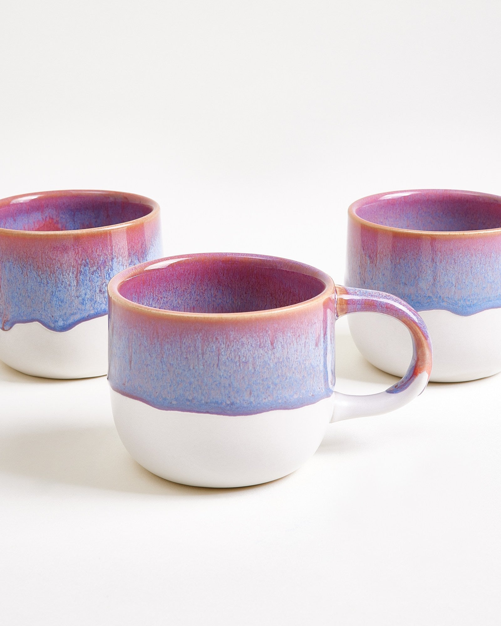 Coimbra - Set of 6 mugs small lilac pink