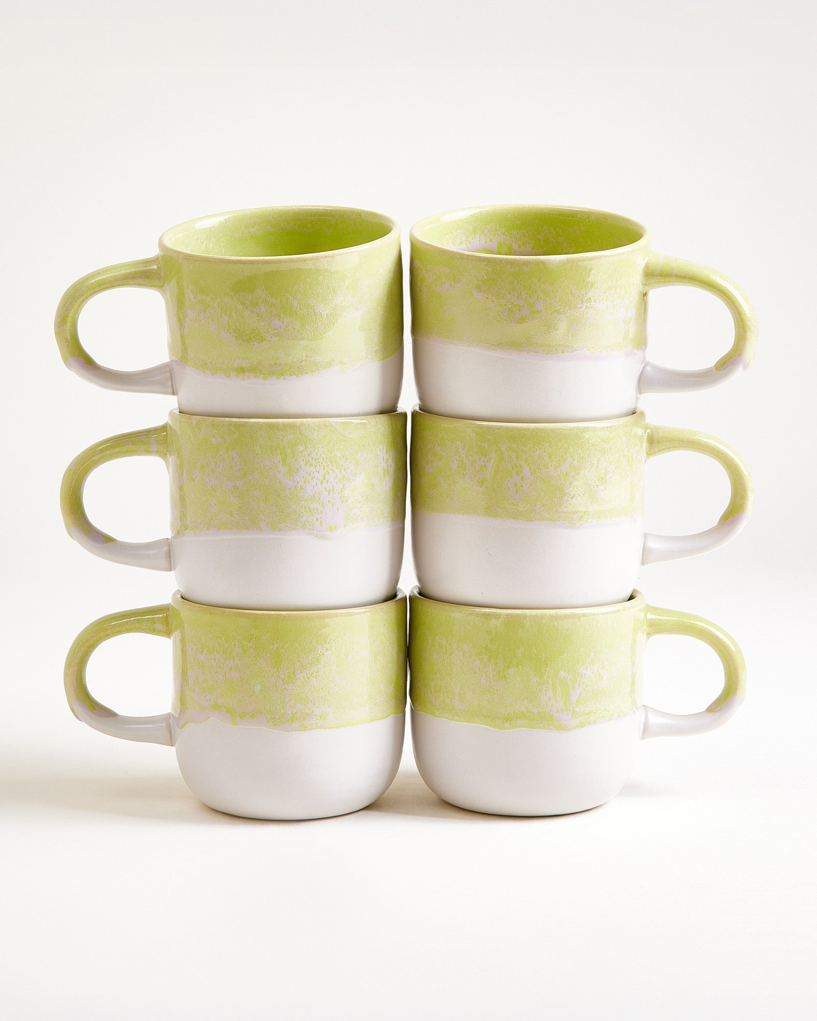 Coimbra Tasse groß lime 6er-Set
