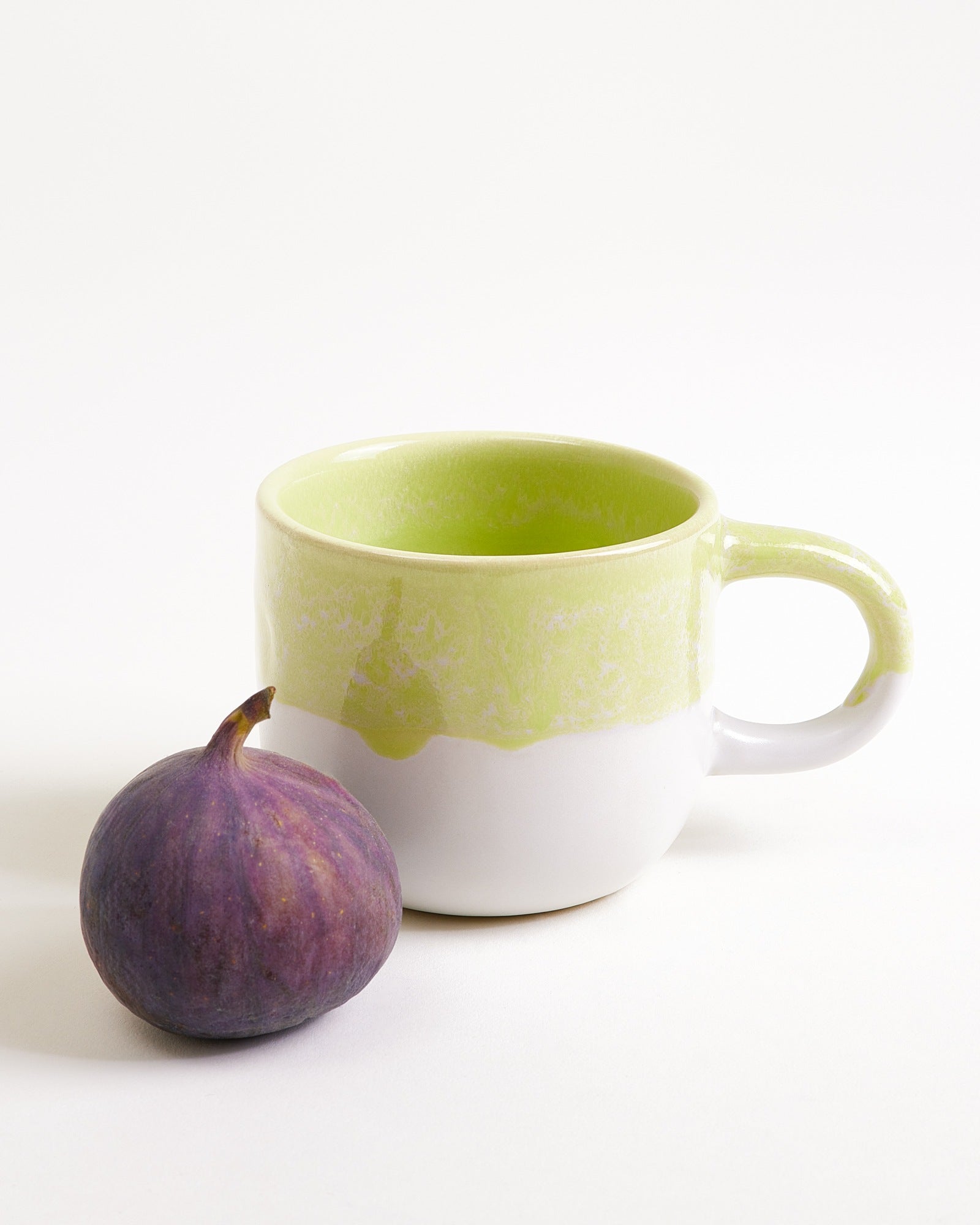 Coimbra - Set of 4 mugs small lime lilac