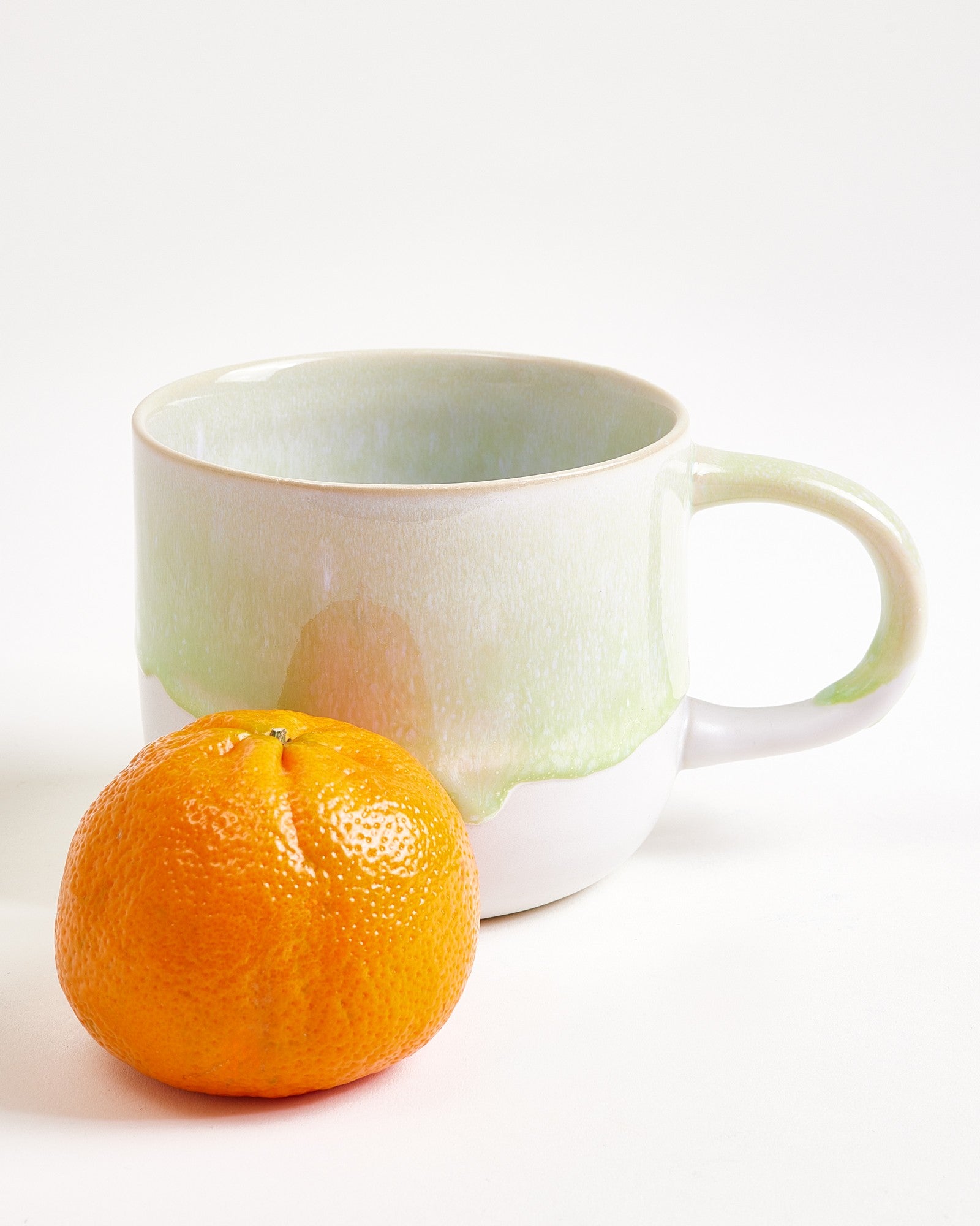 Coimbra - Set da 4 tazze da tè verde pastello