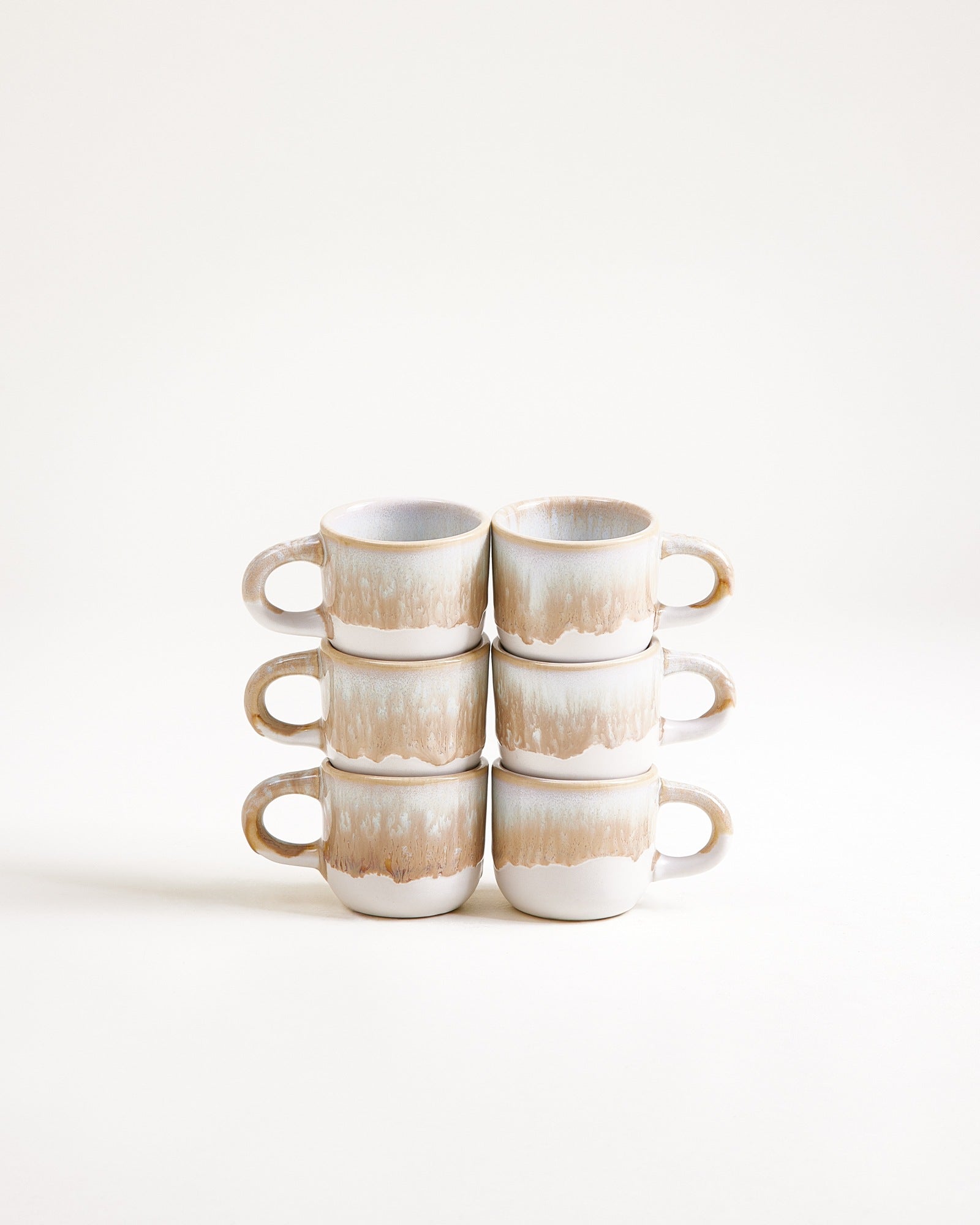 Coimbra Espressotasse sand 6er-Set