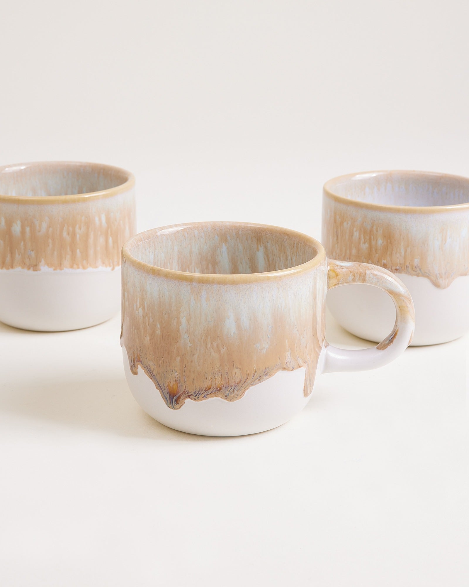 Coimbra - Set of 6 mugs small sand