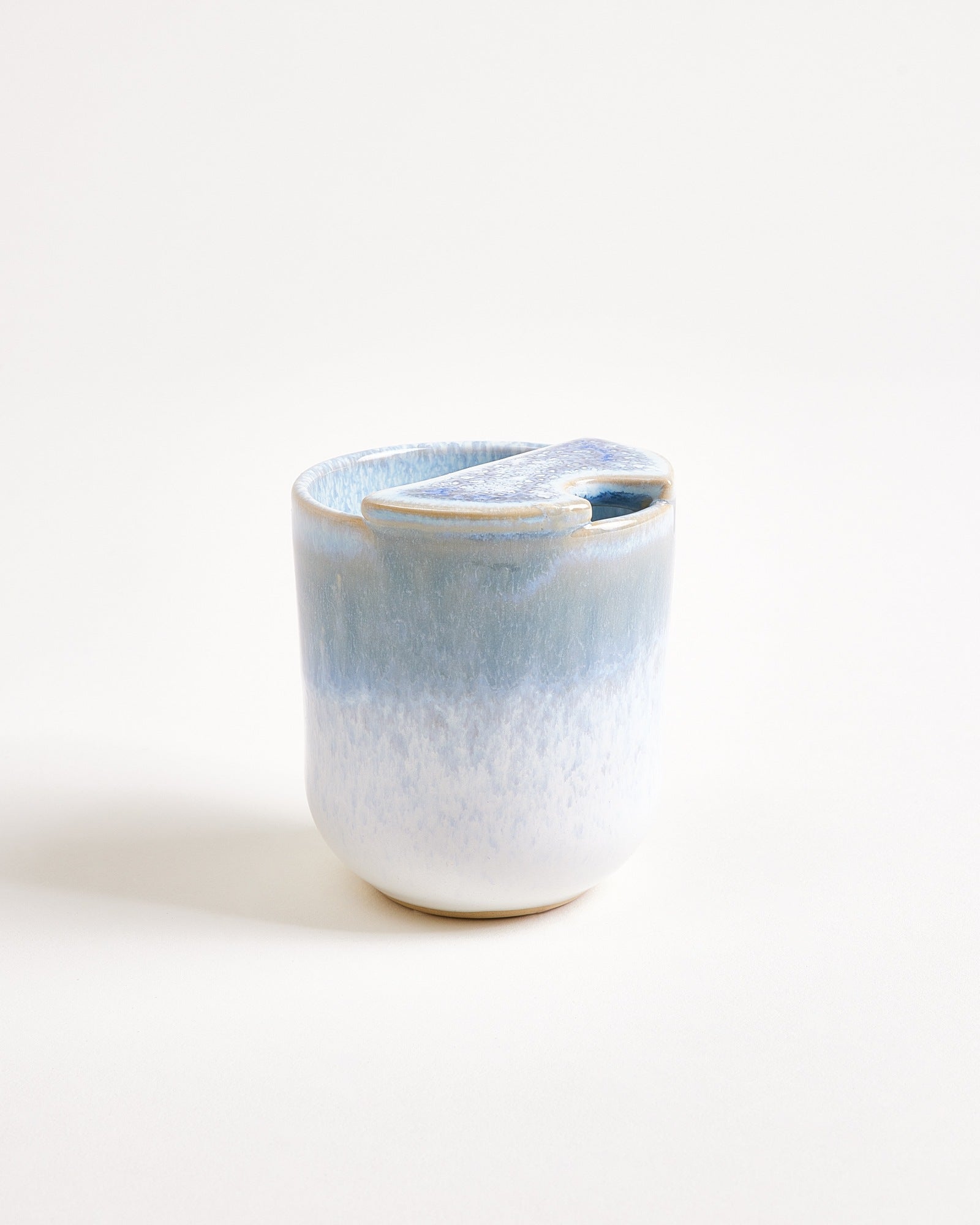 Copa Alto small cup light blue white To-Go