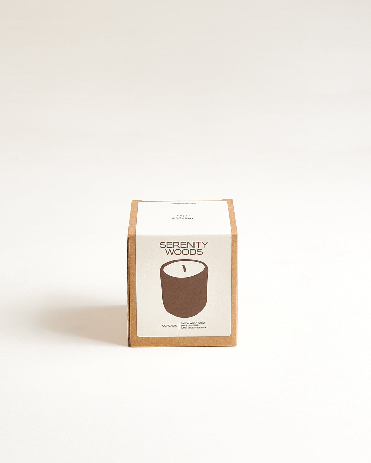 Copa Alto - Scented candle Serenity Woods sand