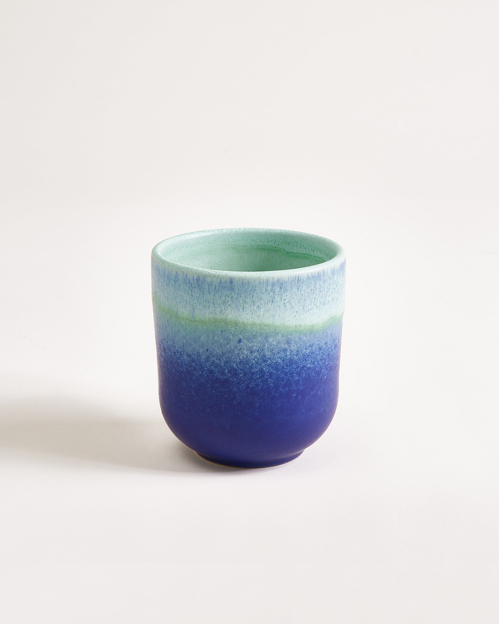 Copa Alto Becher klein türkis dunkelblau 2er-Set