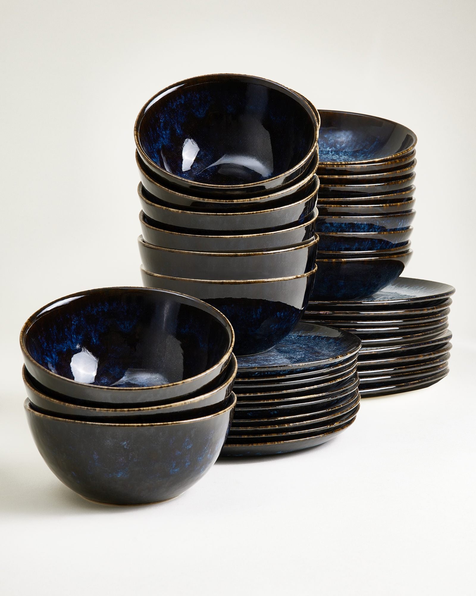 Cordoama Classic - Set da 40 pezzi blu scuro