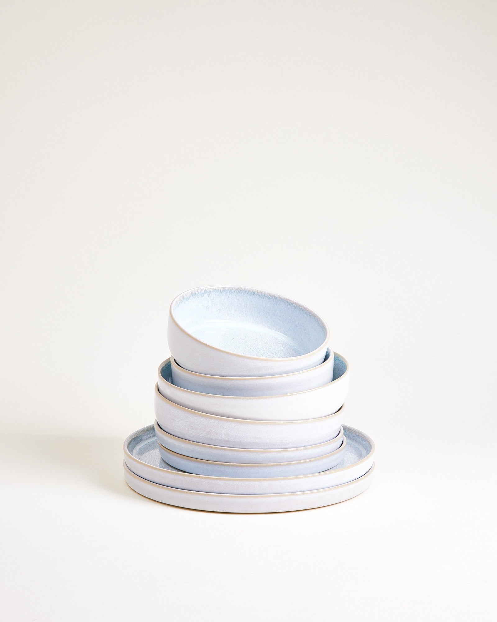 Cordoama - Service de vaisselle azur 8 pièces