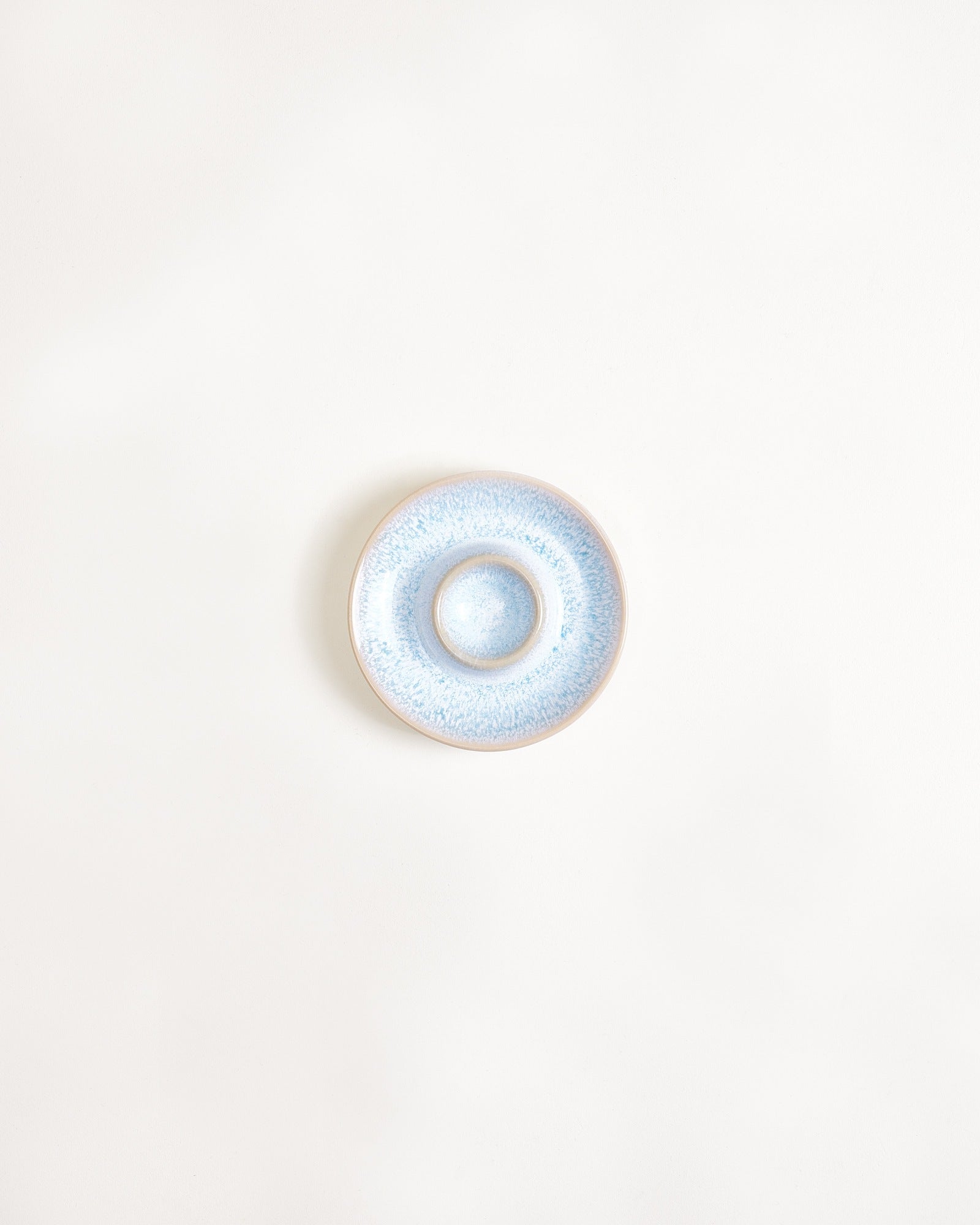 Cordoama set van 4 eierdopjes azuurblauw