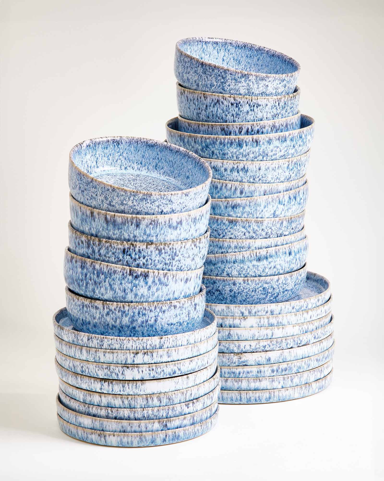 Cordoama - Service de vaisselle bleu 32 pièces