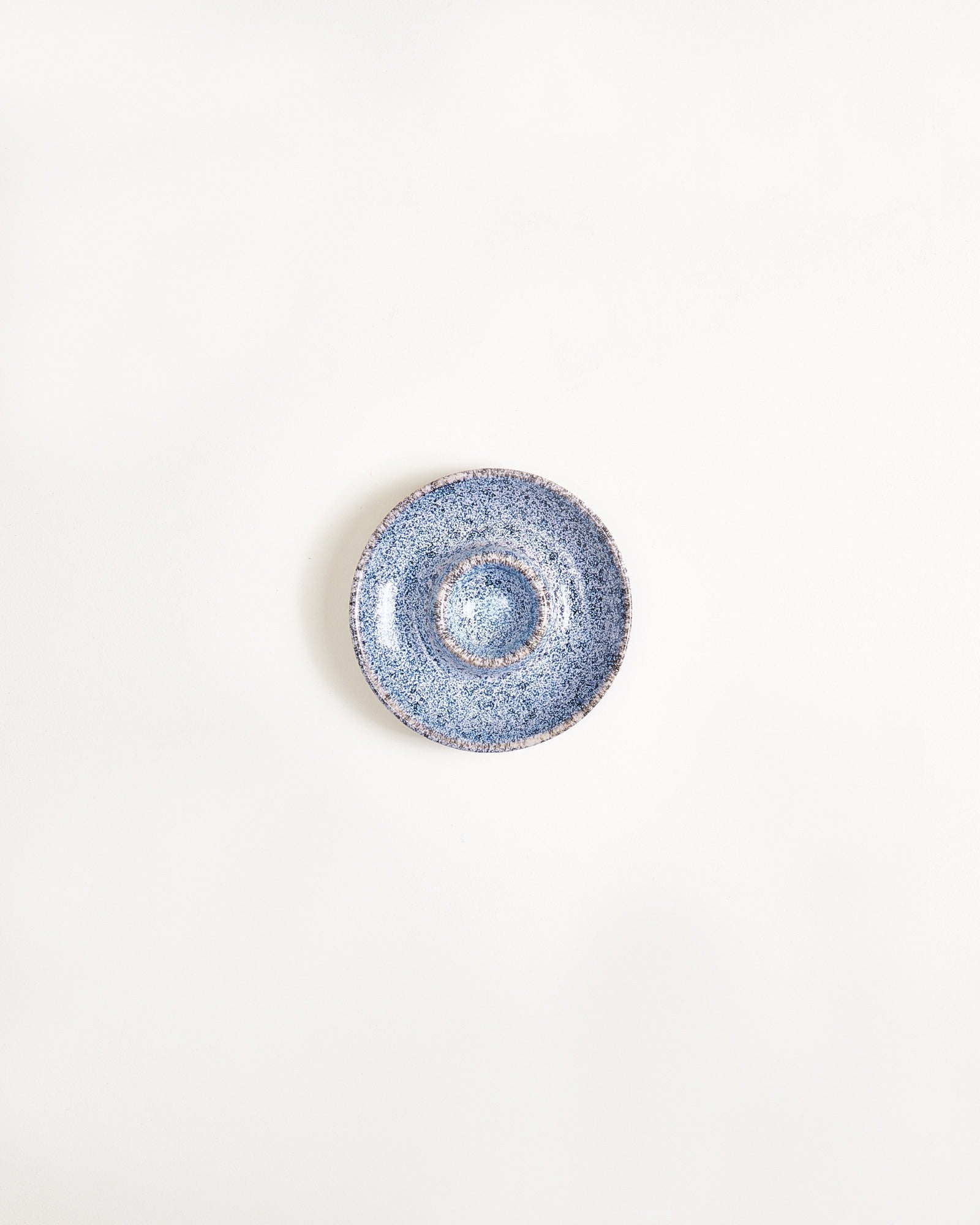 Cordoama - Set of 4 egg cups blue speckled