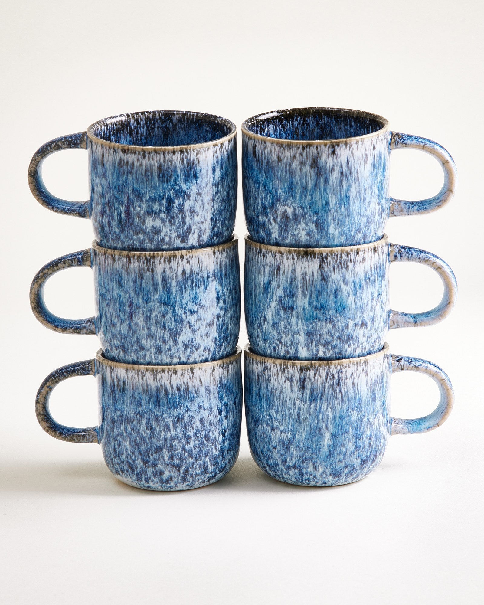 Cordoama Tasse groß blau 6er-Set