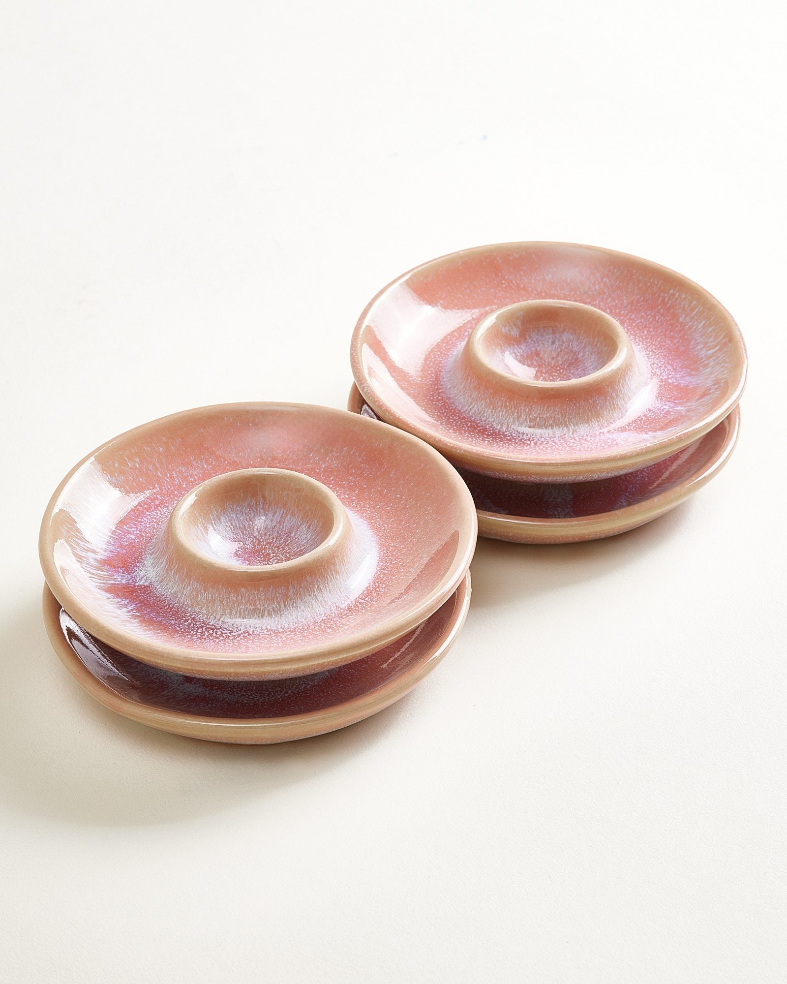 Cordoama - Easter Set of 4 egg cups rose