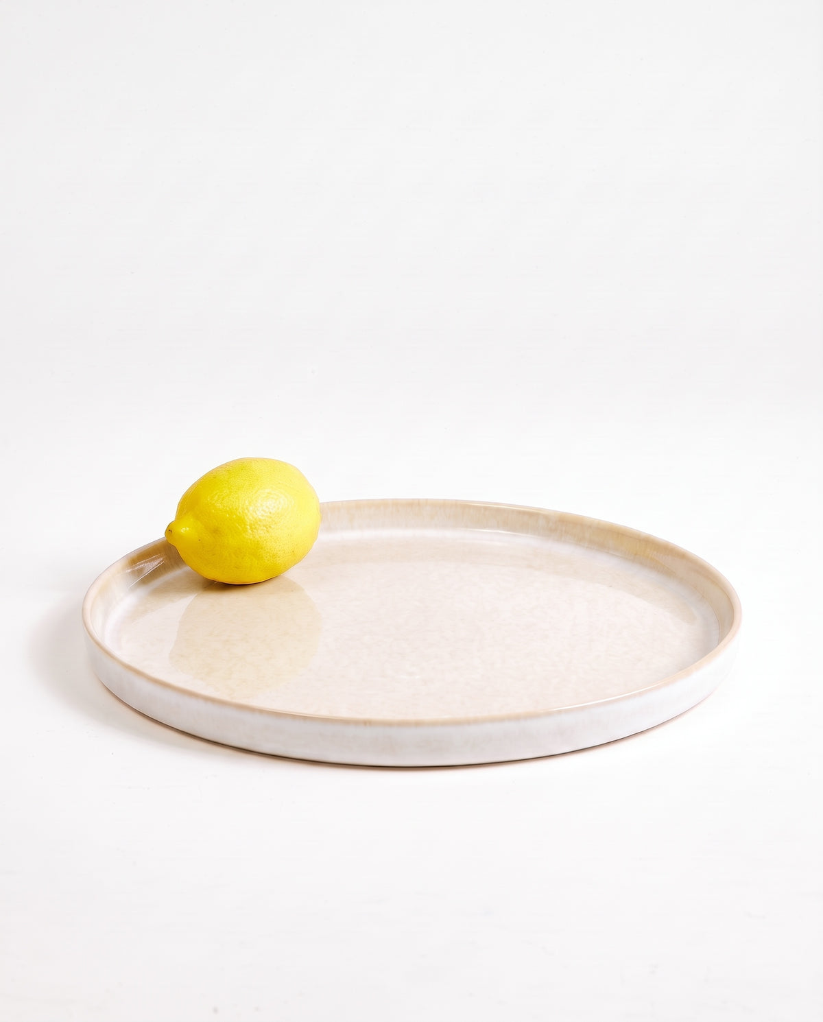 Cordoama Teller groß modern sand