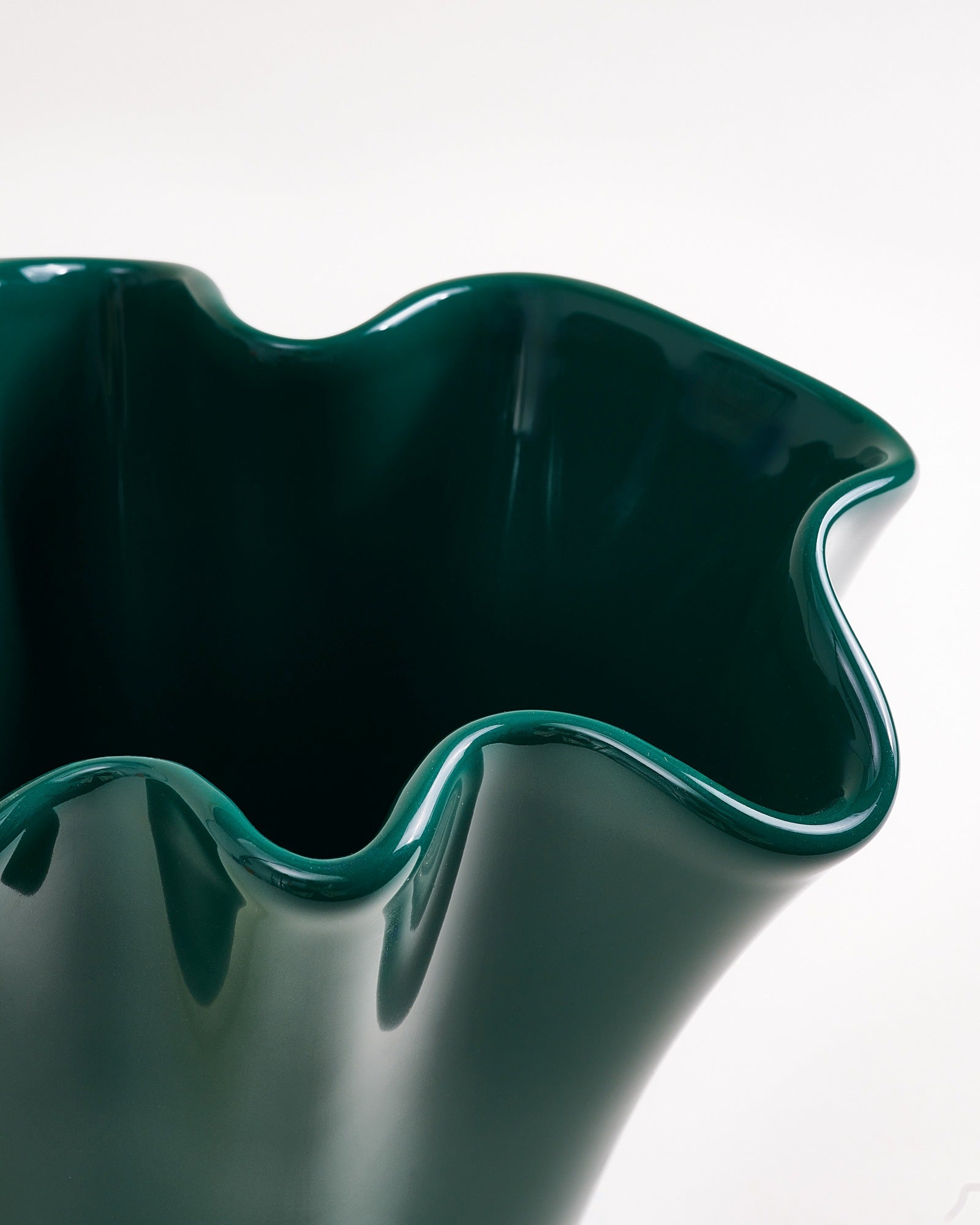 Duna Vase M dunkelgrün