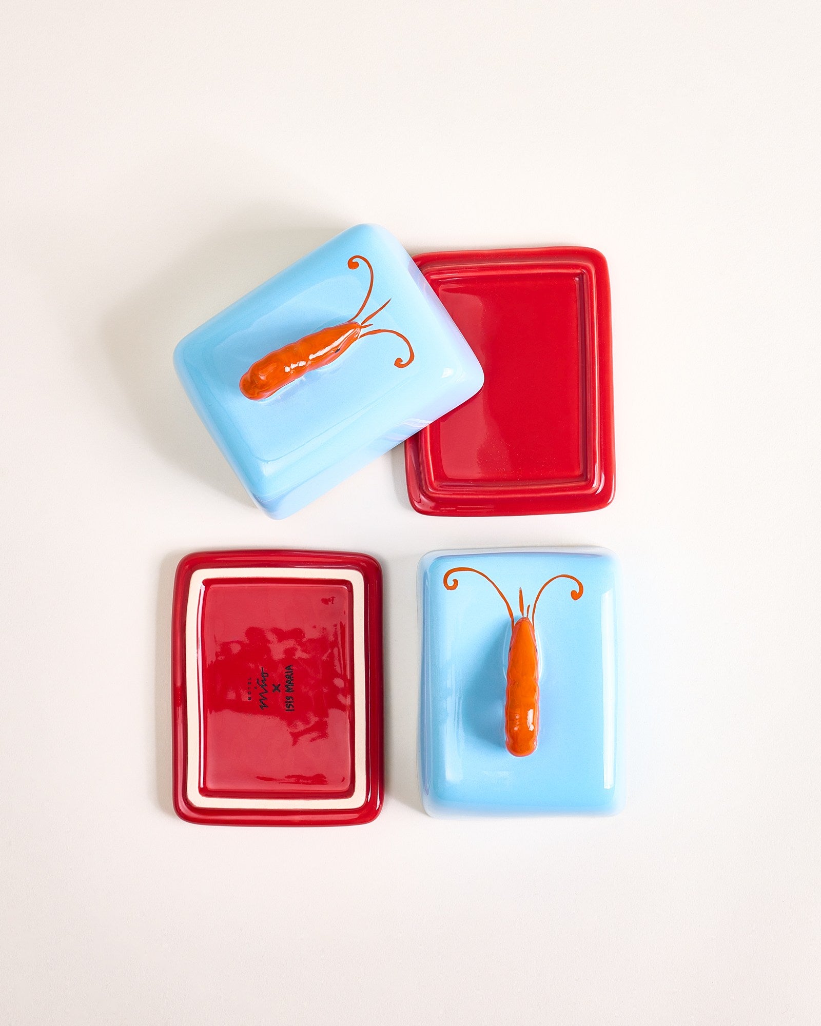 MaM x Isis Maria Butterdose blau rot