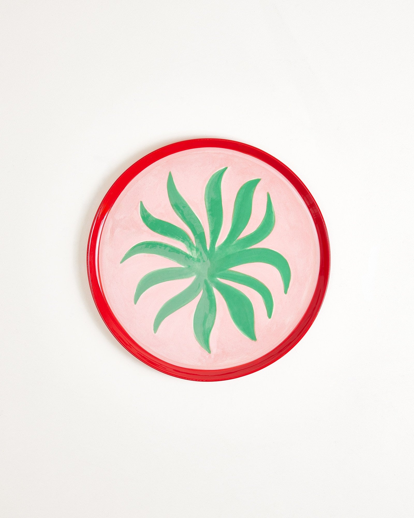 MaM x Isis-Maria Brisa plate pink green