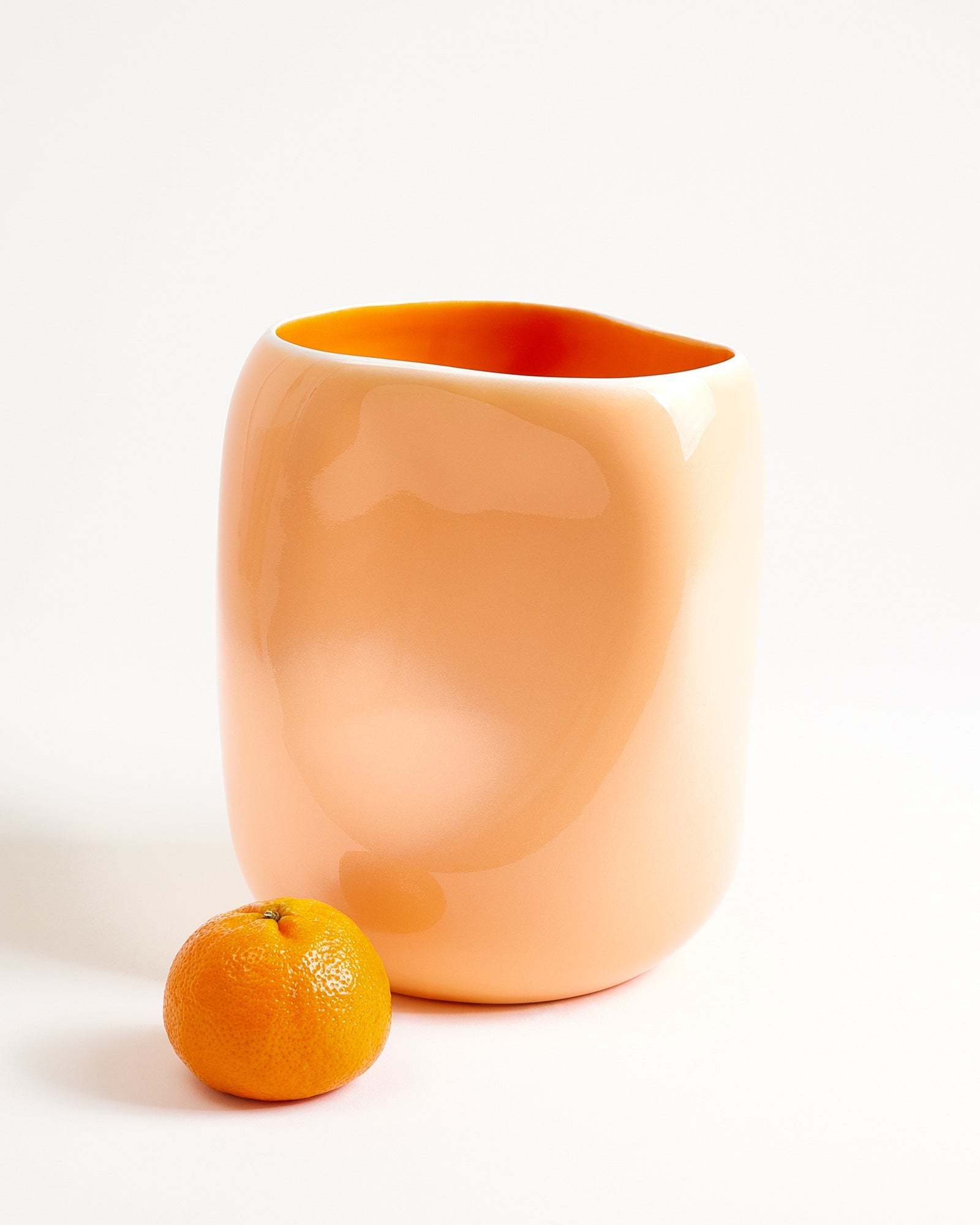 João Vase L peach orange