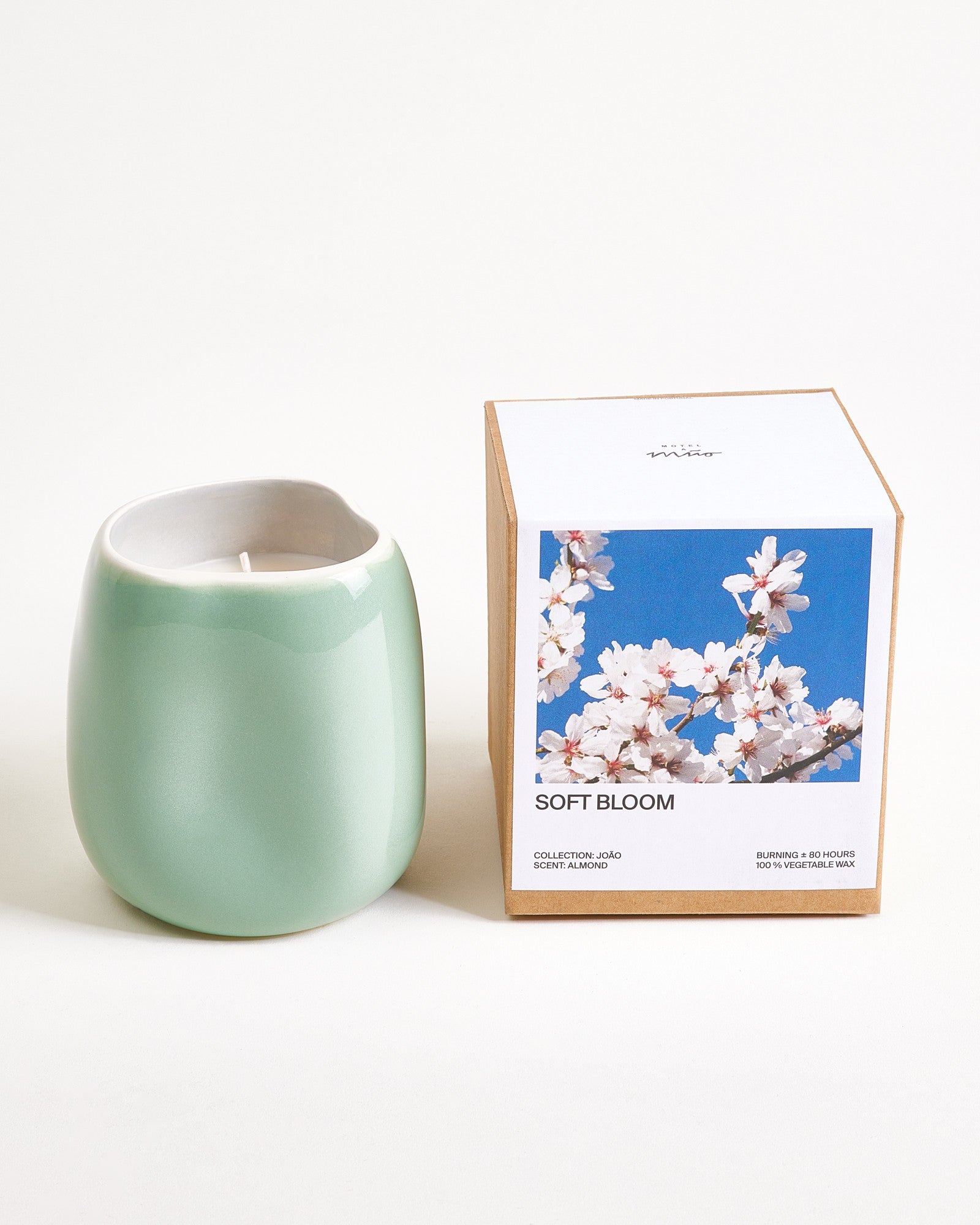 João geurkaars "Soft Bloom" salie lichtblauw