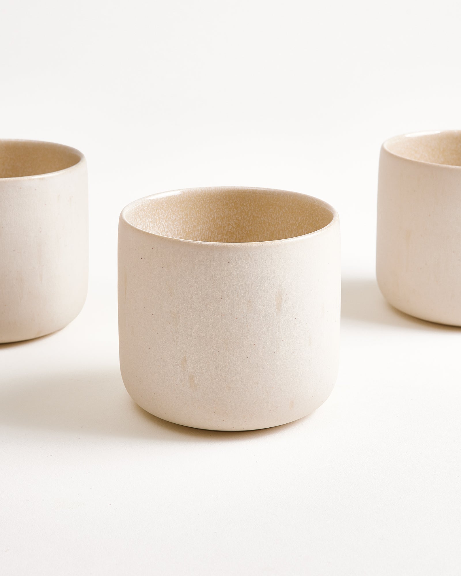 Lorosa - Large cup sand Set of 4